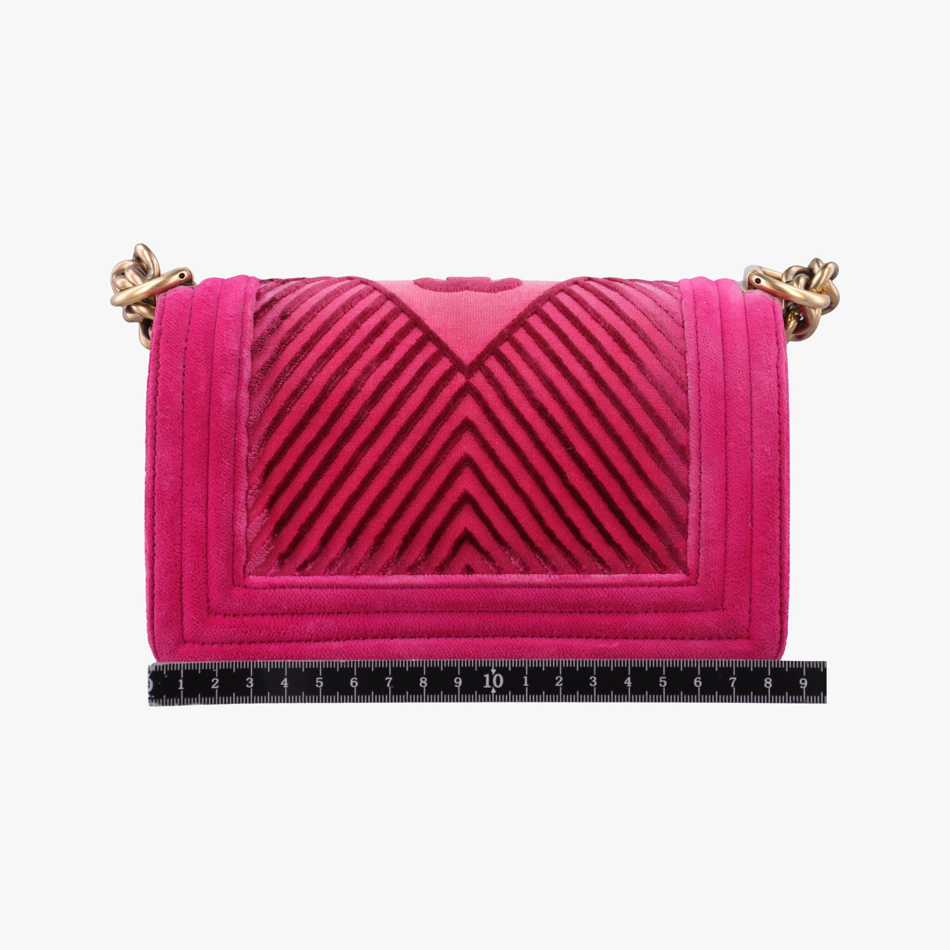 BOY CHANEL Pink velour A67085 24512994ボーイシャネル ピンク ベロア A67085 24512994