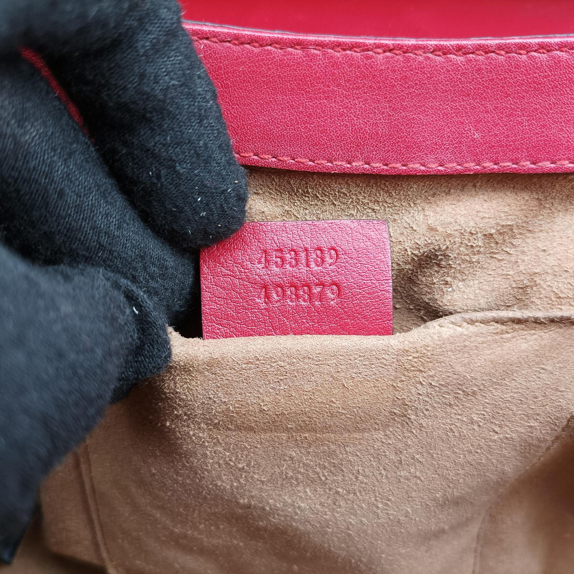 GG Supreme Padlock Beige×Red×Multicolour PVC coated canvas×Leather 453189 A021069765GG スプリーム パドロック ベージュ×レッド×マルチカラー PVCコーティングキャンバス×レザー 453189 A021069765