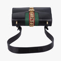Sylvie Black Leather 421882 H021404700シルヴィ ブラック レザー 421882 H021404700