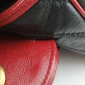 GG Marmont Black×red Leather 443497 B028920569GGマーモント ブラック×レッド レザー 443497 B028920569