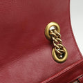 GG Marmont Black×red Leather 443497 B028920569GGマーモント ブラック×レッド レザー 443497 B028920569