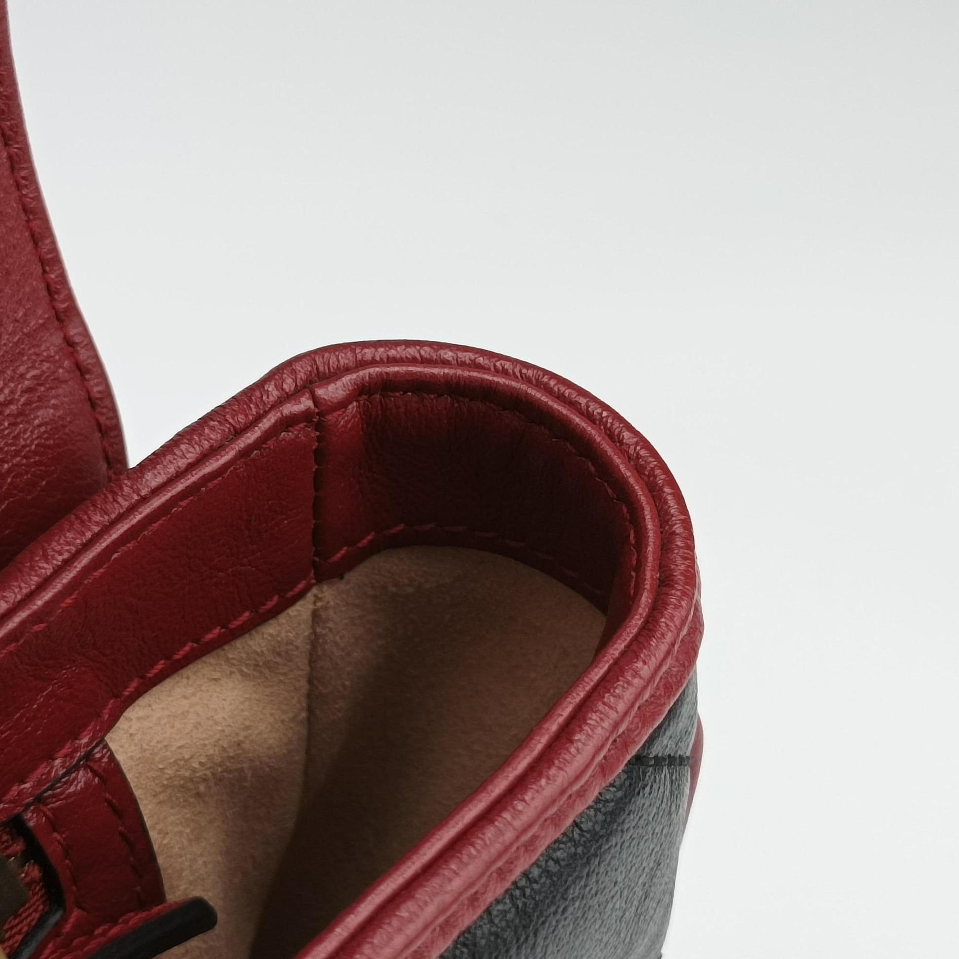 GG Marmont Black×red Leather 443497 B028920569GGマーモント ブラック×レッド レザー 443497 B028920569