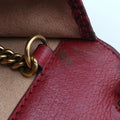 GG Marmont Red snakeskin 488426 GGマーモント レッド ヘビ革 488426 