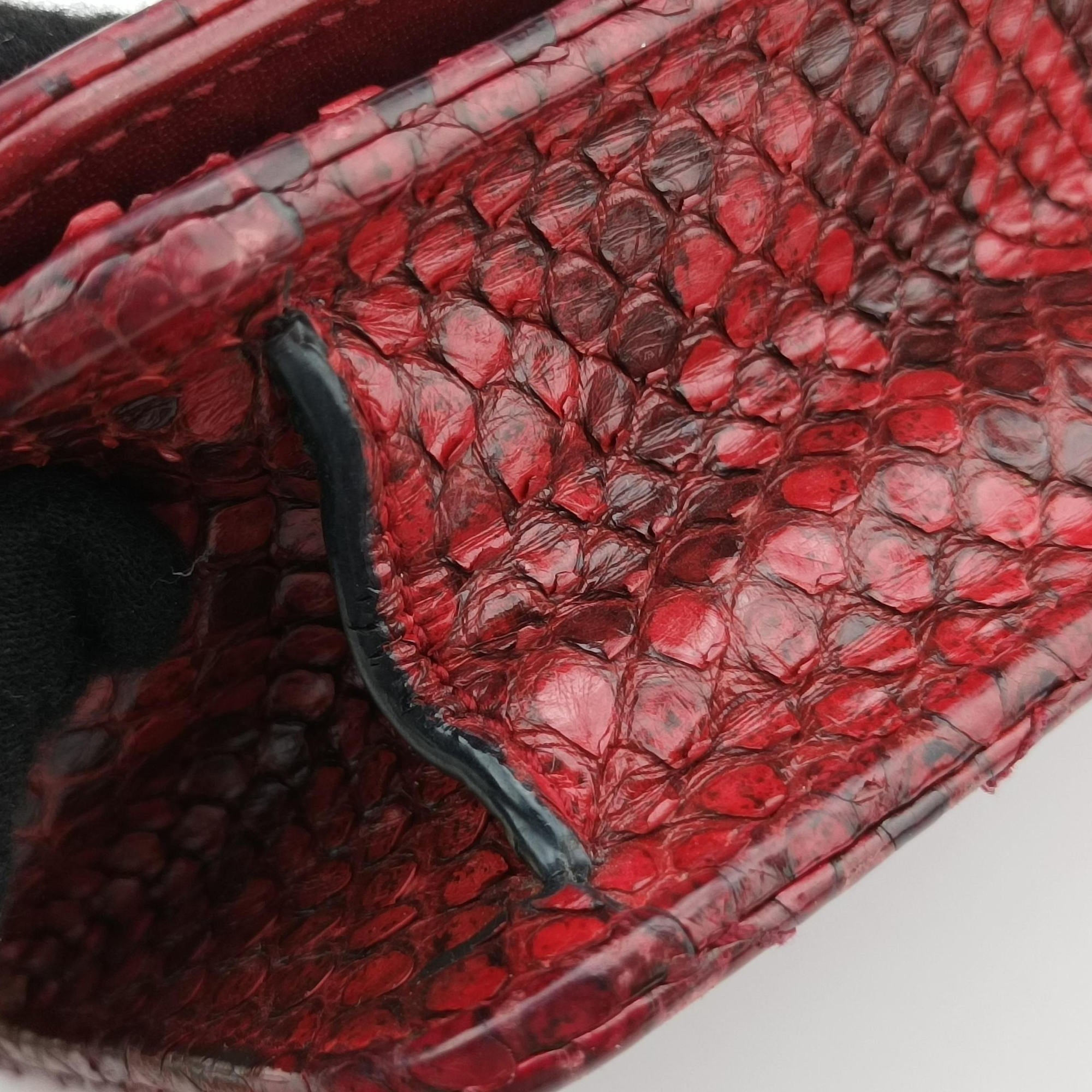 GG Marmont Red snakeskin 488426 GGマーモント レッド ヘビ革 488426 