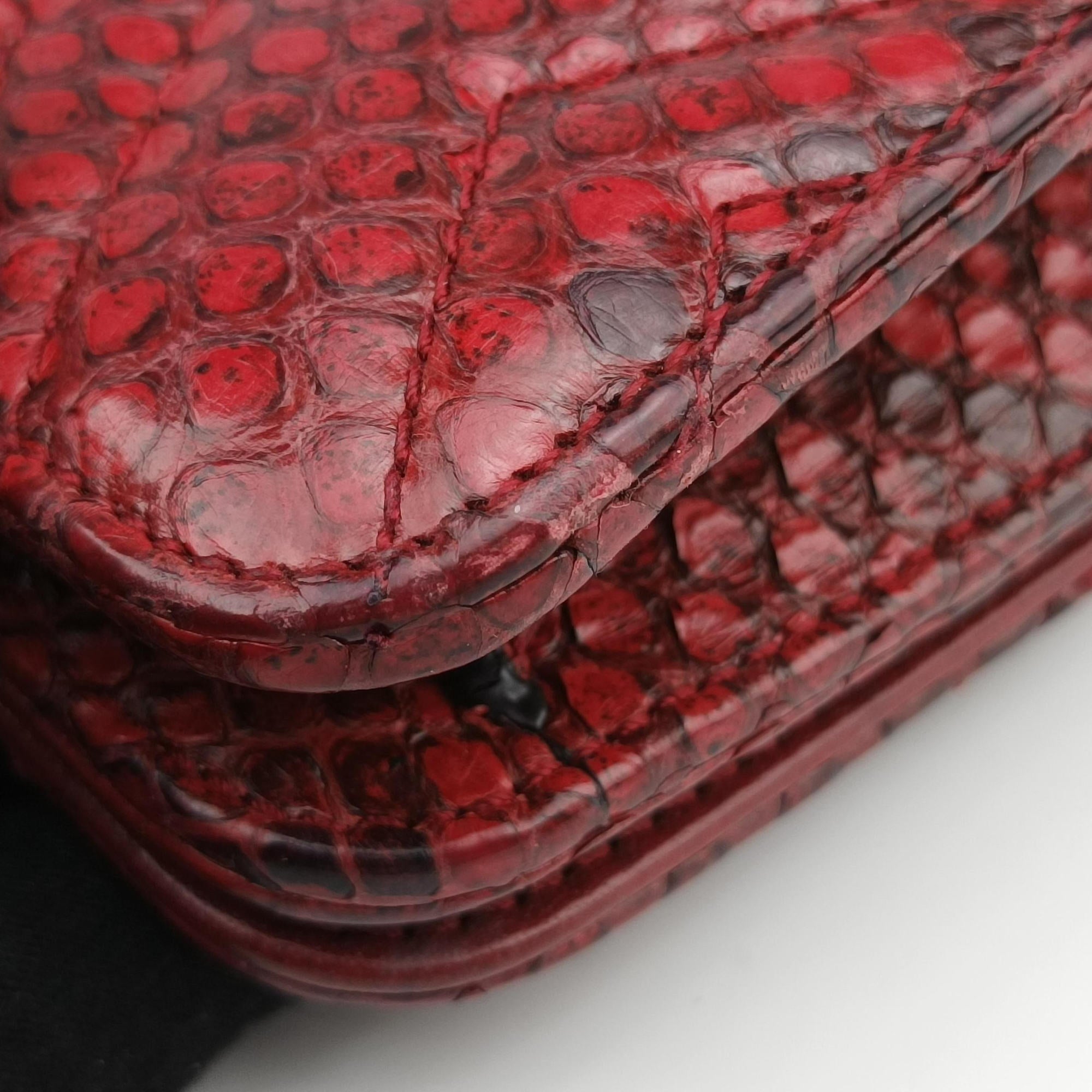 GG Marmont Red snakeskin 488426 GGマーモント レッド ヘビ革 488426 