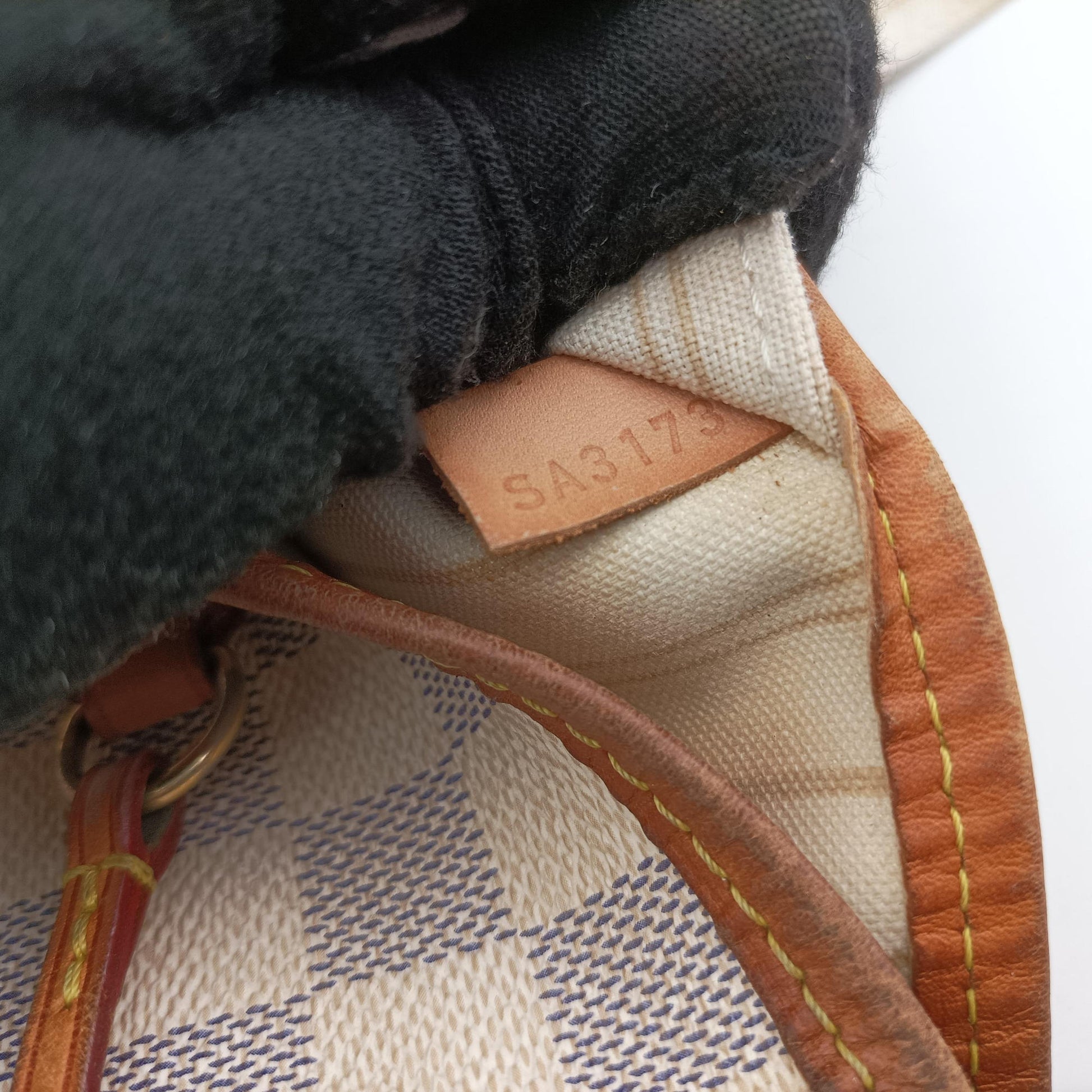 Neverfull MM Azur Damier Canvas N51107 SA3173ネヴァーフルMM アズール ダミエキャンバス N51107 SA3173