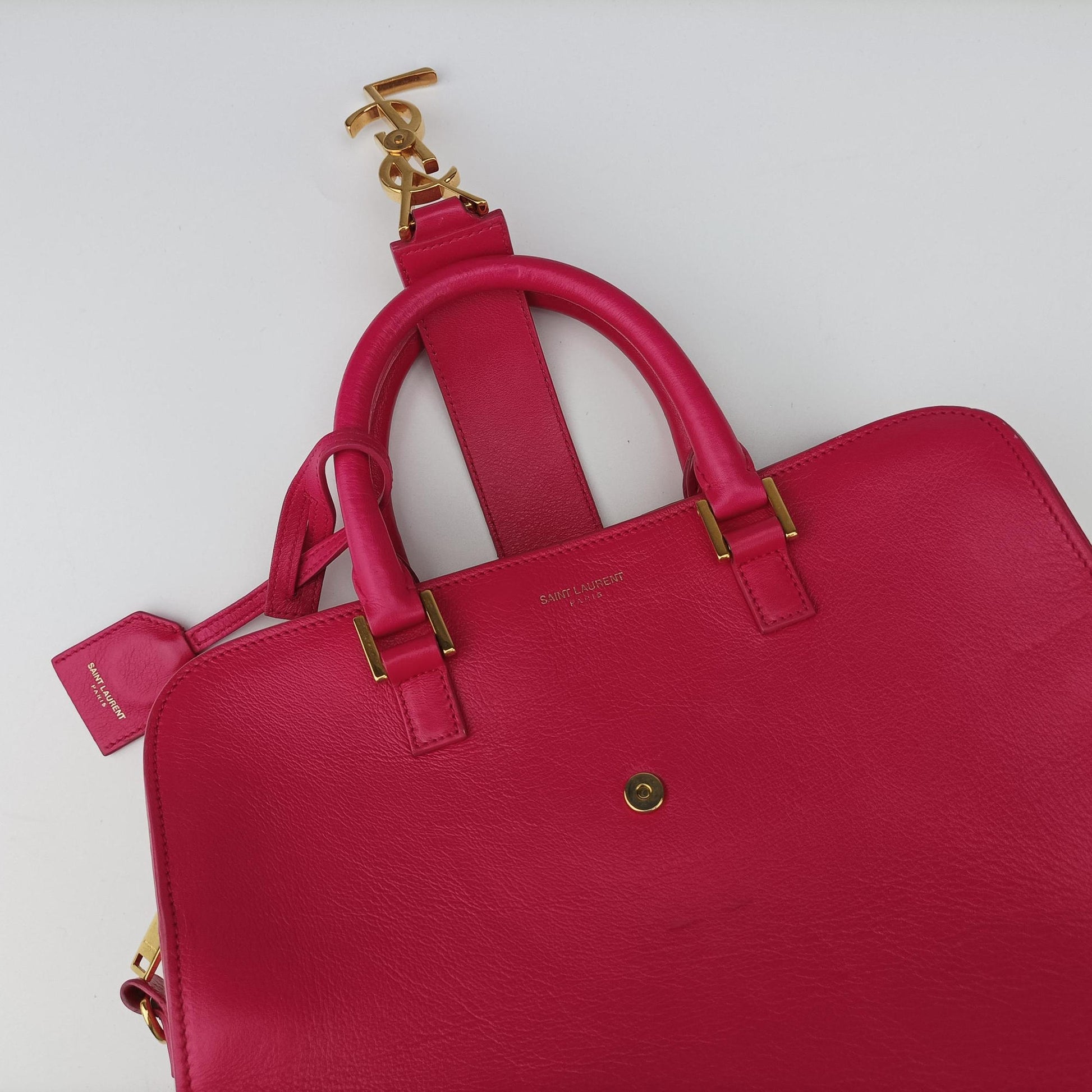 baby cabas Rose Leather 372087 GNR372087.0914ベイビーカバス ローズ レッド レザー 372087 GNR372087.0914