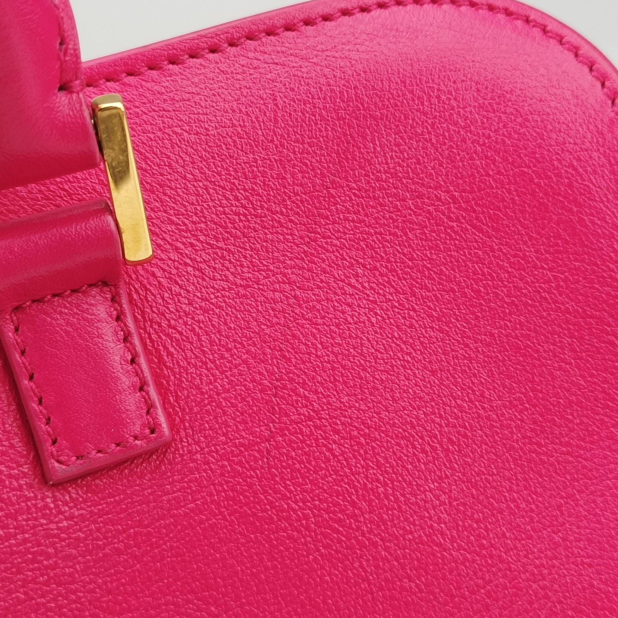 baby cabas Rose Leather 372087 GNR372087.0914ベイビーカバス ローズ レッド レザー 372087 GNR372087.0914