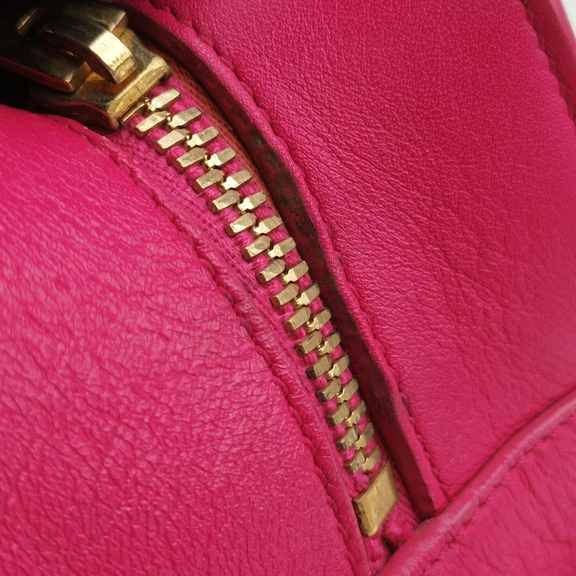 baby cabas Rose Leather 372087 GNR372087.0914ベイビーカバス ローズ レッド レザー 372087 GNR372087.0914