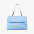 Intrecciato Olimpia Blue lambskin B03387877Bイントレチャート オリンピア ブルー ラムスキン B03387877B