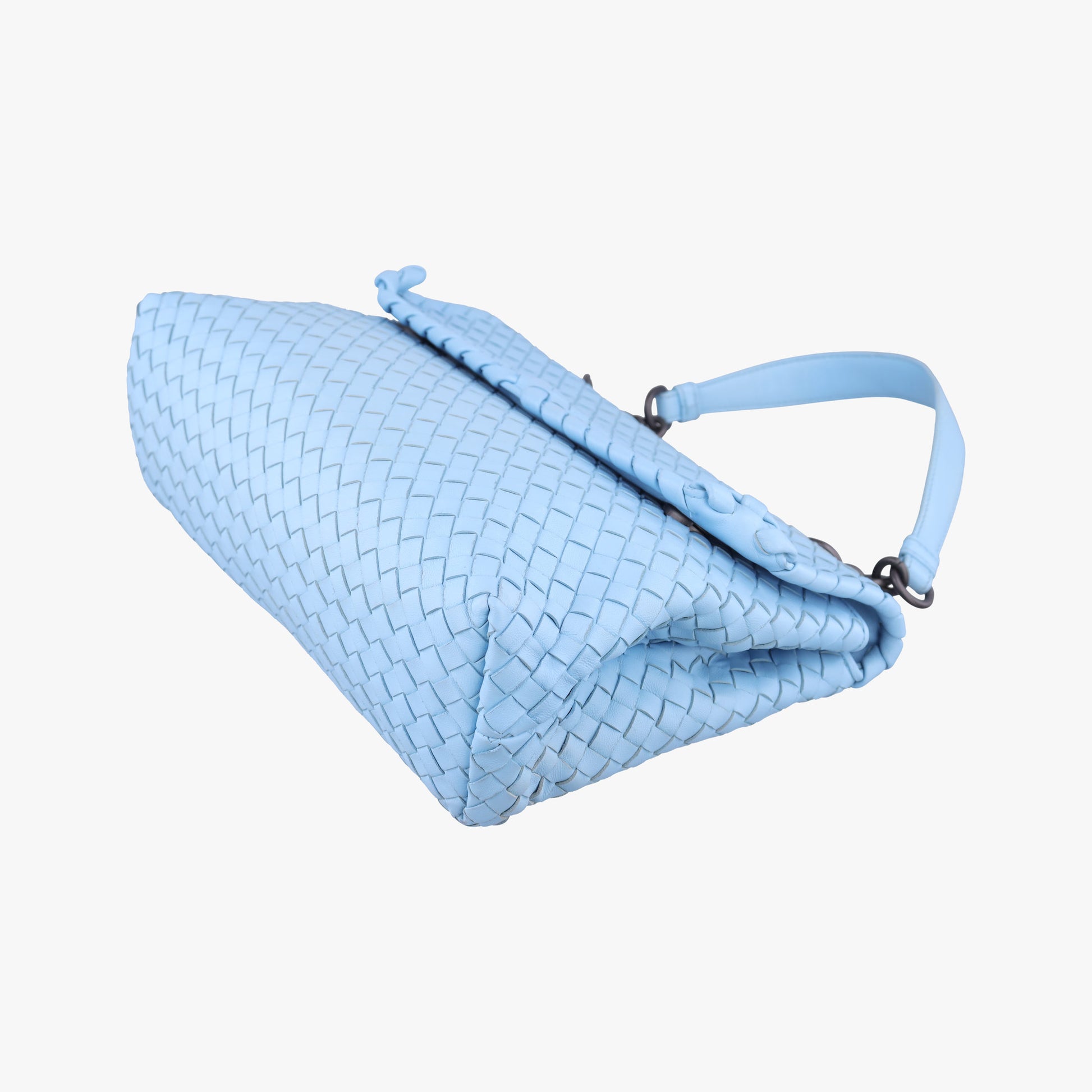 Intrecciato Olimpia Blue lambskin B03387877Bイントレチャート オリンピア ブルー ラムスキン B03387877B