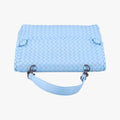 Intrecciato Olimpia Blue lambskin B03387877Bイントレチャート オリンピア ブルー ラムスキン B03387877B