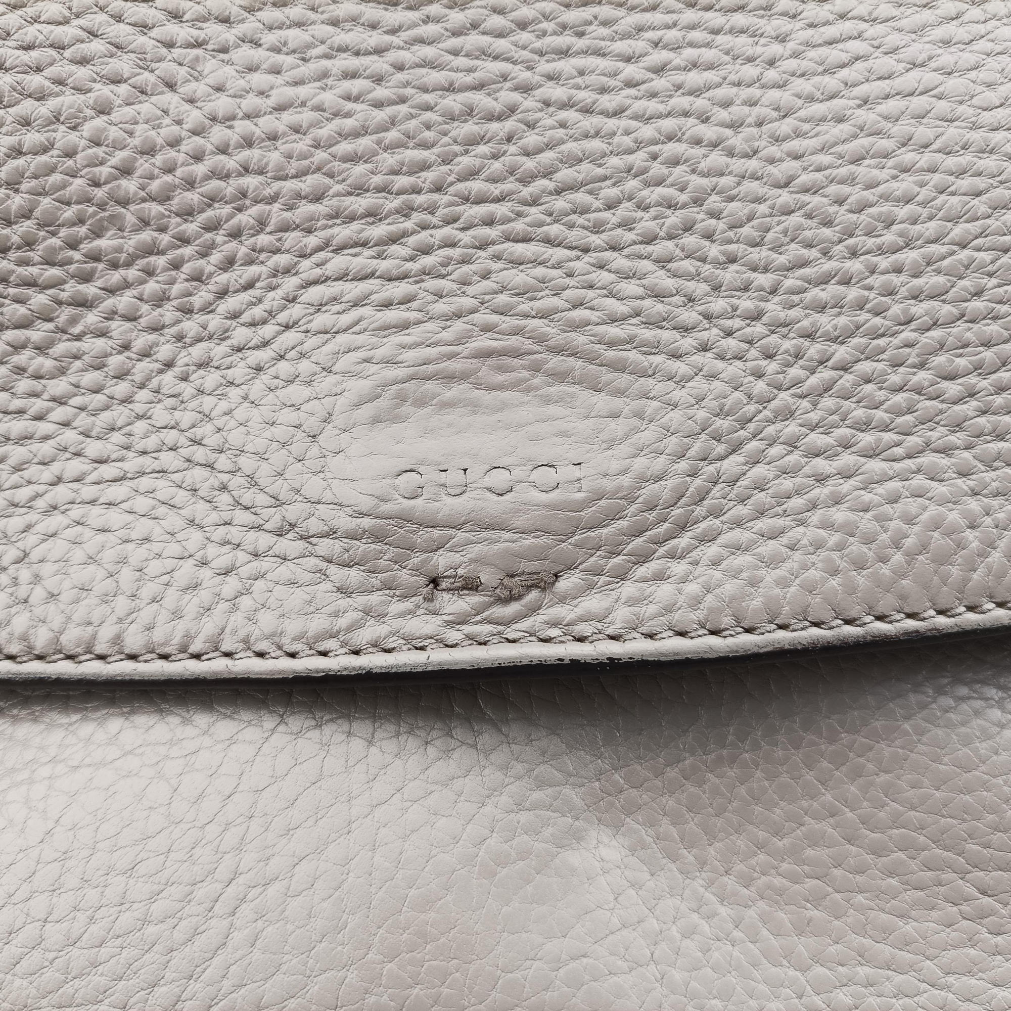 Bamboo Daily Grey Leather 370826 G018564240バンブーデイリー グレー レザー 370826 G018564240