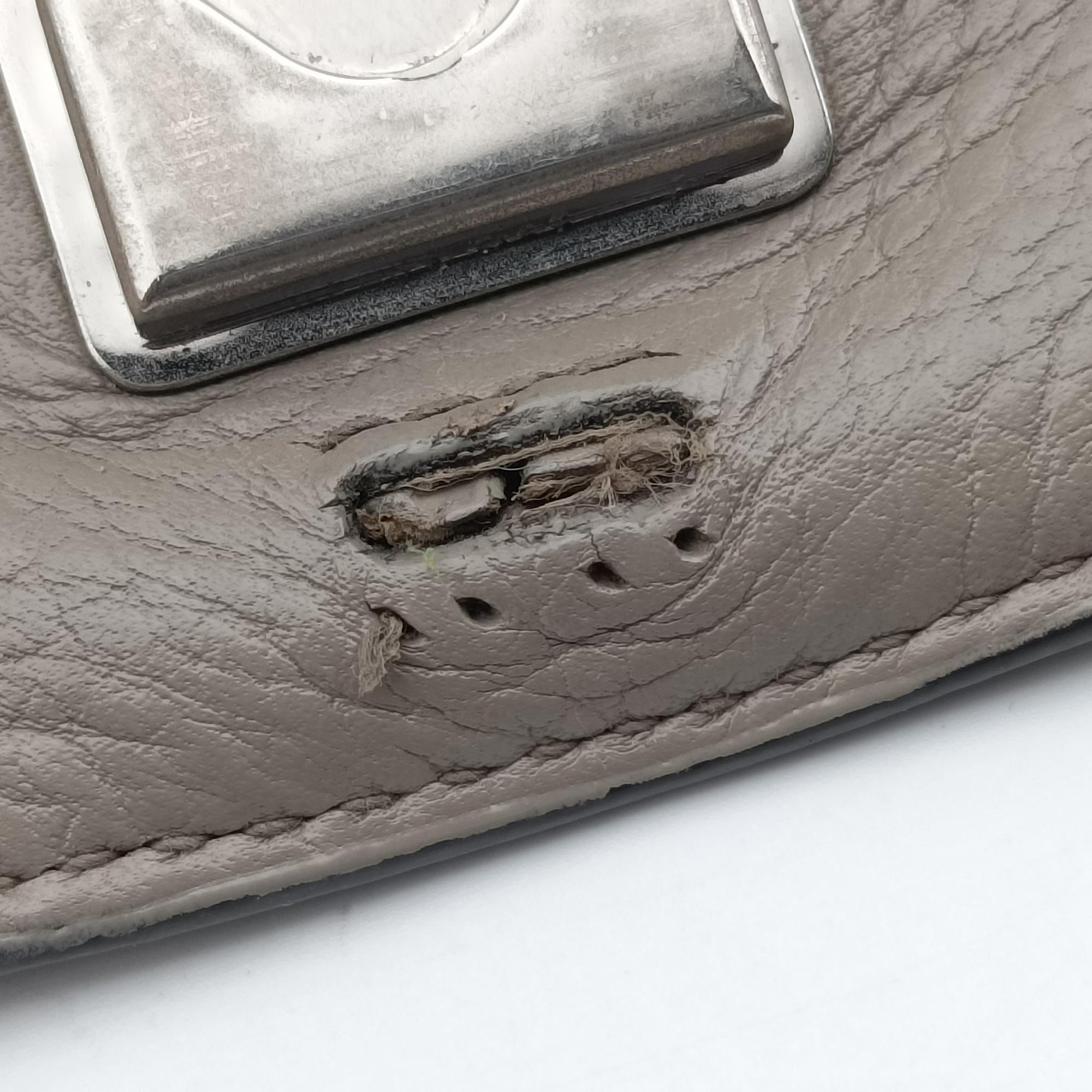 Bamboo Daily Grey Leather 370826 G018564240バンブーデイリー グレー レザー 370826 G018564240