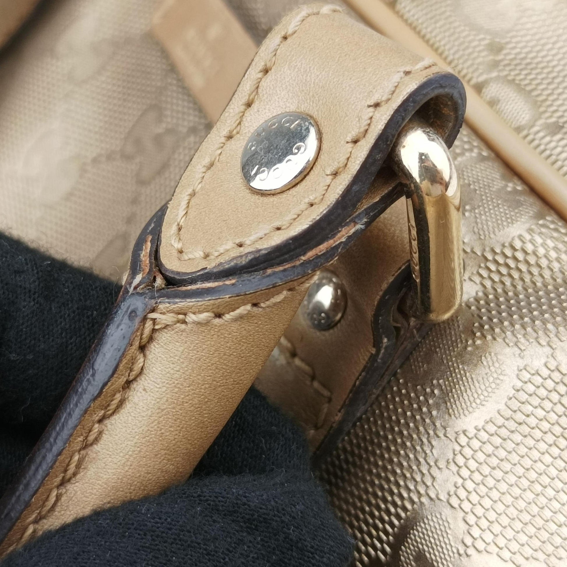 Diamante Golden PVC coated canvas 208463 F012916359ディアマンテ ゴールド PVCコーティングキャンバス 208463 F012916359