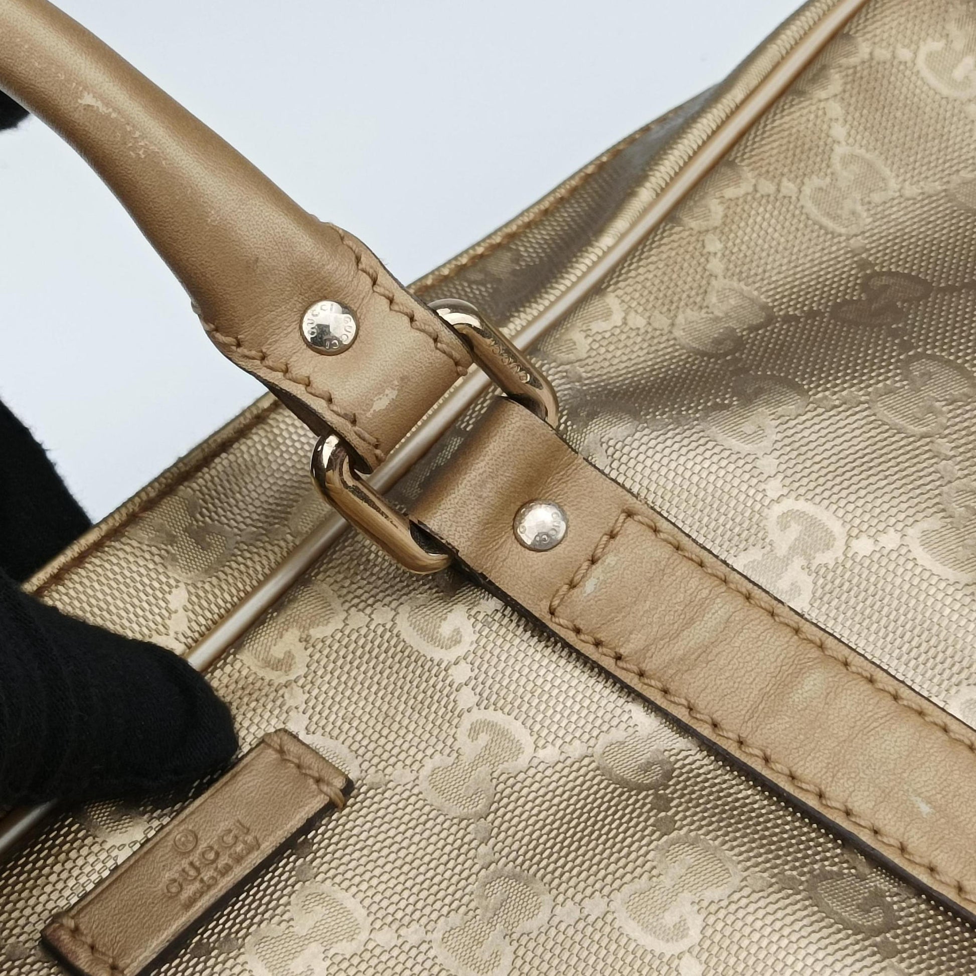 Diamante Golden PVC coated canvas 208463 F012916359ディアマンテ ゴールド PVCコーティングキャンバス 208463 F012916359