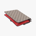 Dionysus beige×red PVC coated canvas×suede 421970 B026627008ディオニュソス ベージュ×レッド PVCコーティングキャンバス×スエード 421970 B026627008