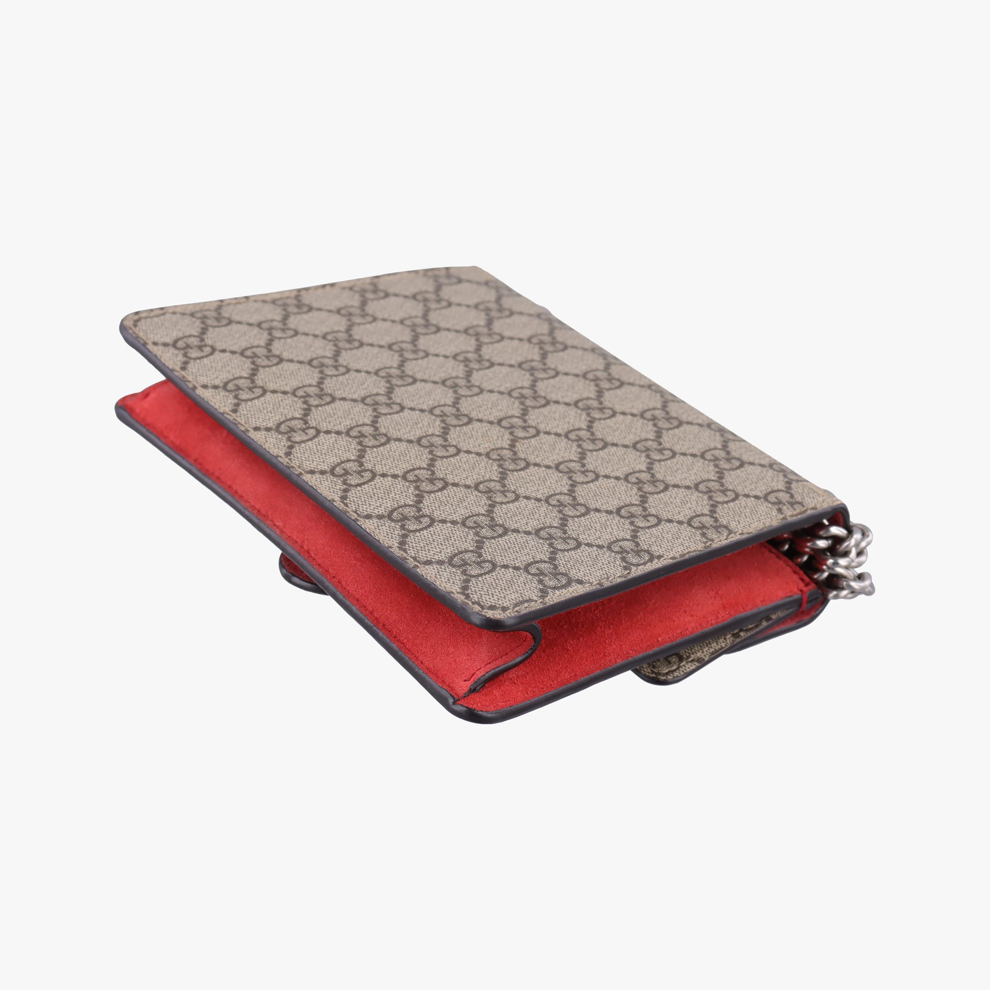 Dionysus beige×red PVC coated canvas×suede 421970 B026627008ディオニュソス ベージュ×レッド PVCコーティングキャンバス×スエード 421970 B026627008