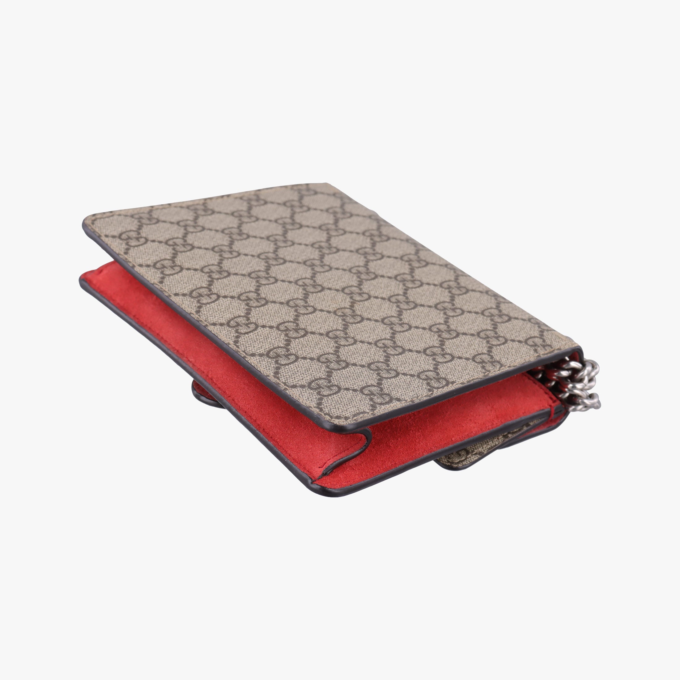 Dionysus beige×red PVC coated canvas×suede 421970 B026627008ディオニュソス ベージュ×レッド PVCコーティングキャンバス×スエード 421970 B026627008