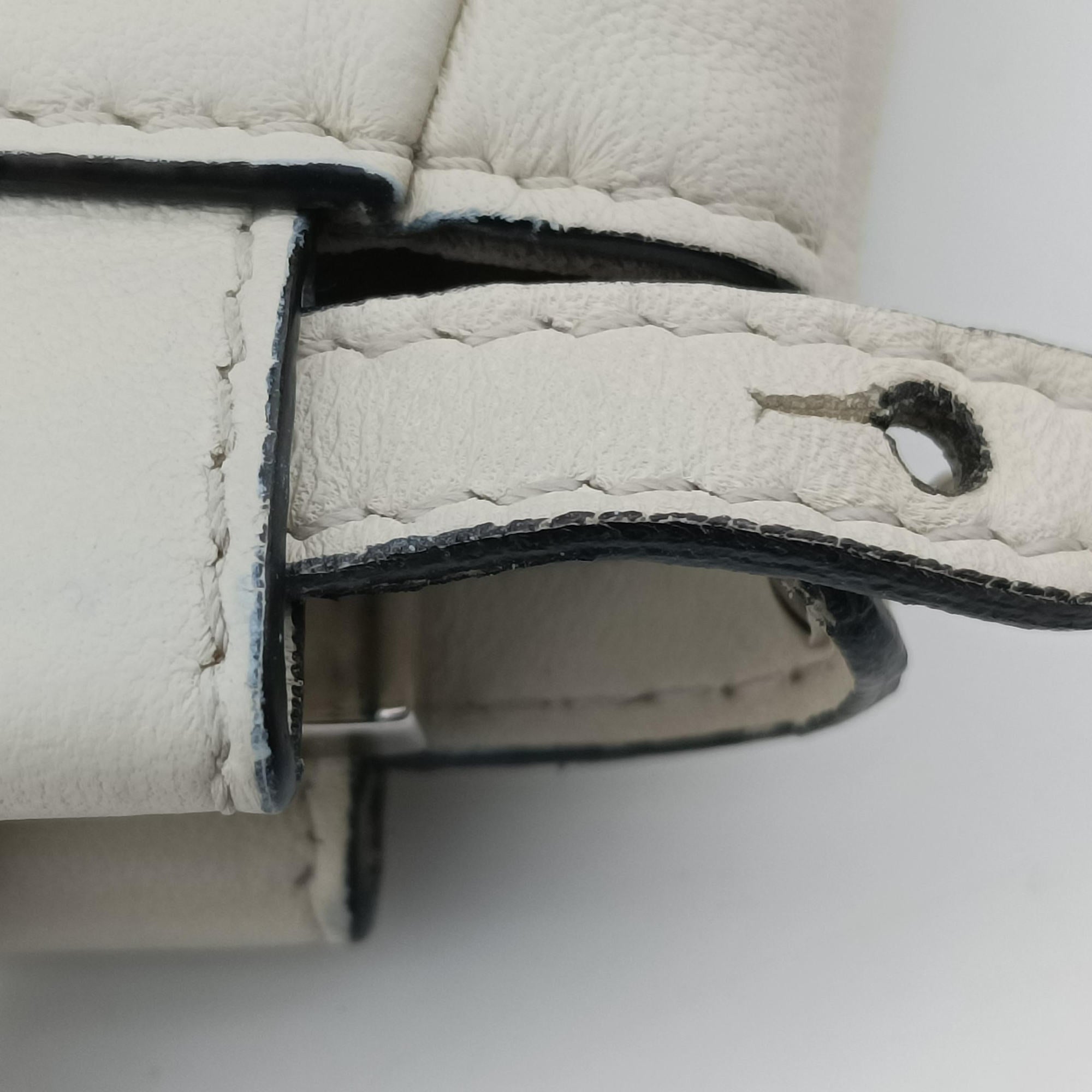 Micro Peekaboo White Leather 8M0355 8M0355-K47-150-0501マイクロピーカブー ホワイト レザー 8M0355 8M0355-K47-150-0501
