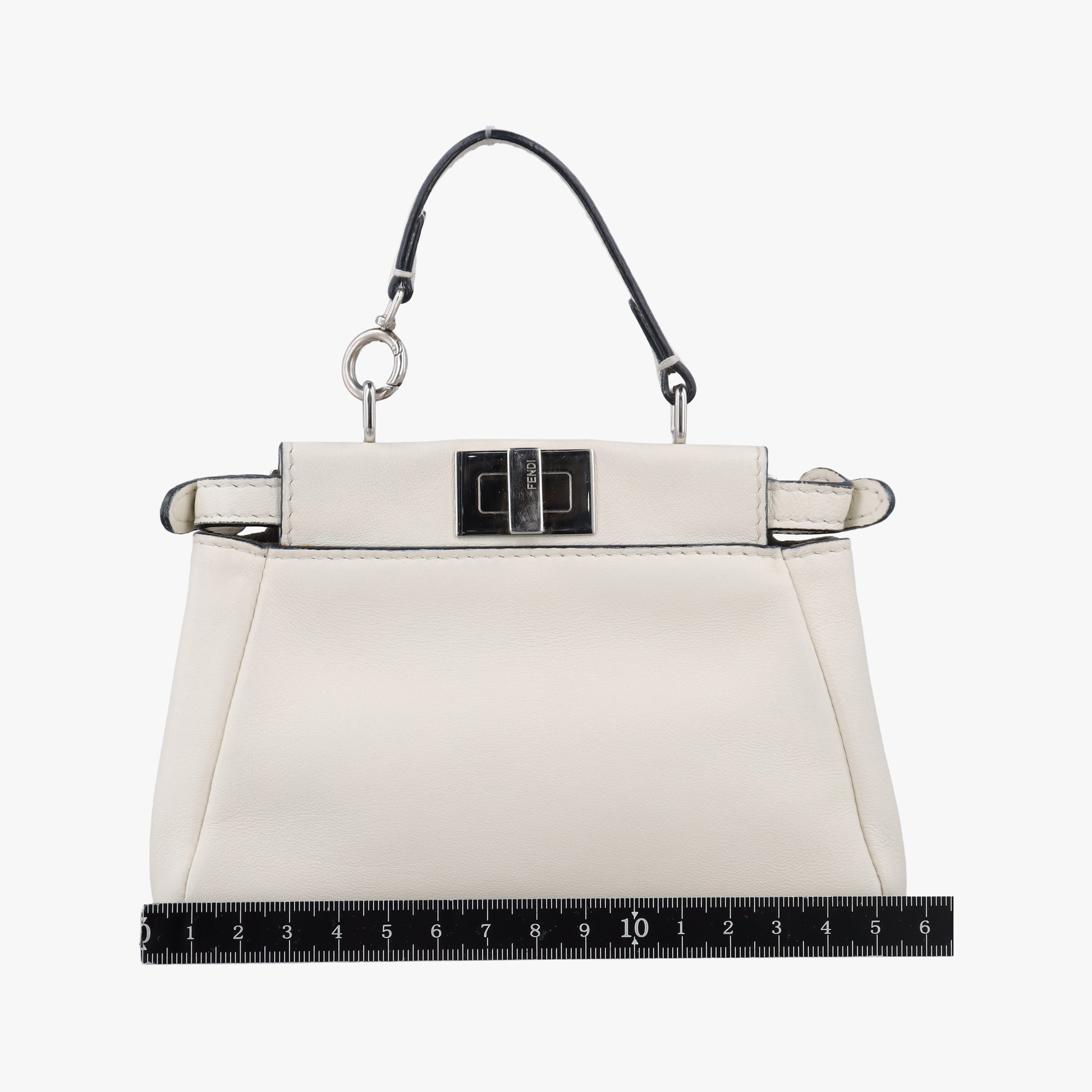 Micro Peekaboo White Leather 8M0355 8M0355-K47-150-0501マイクロピーカブー ホワイト レザー 8M0355 8M0355-K47-150-0501