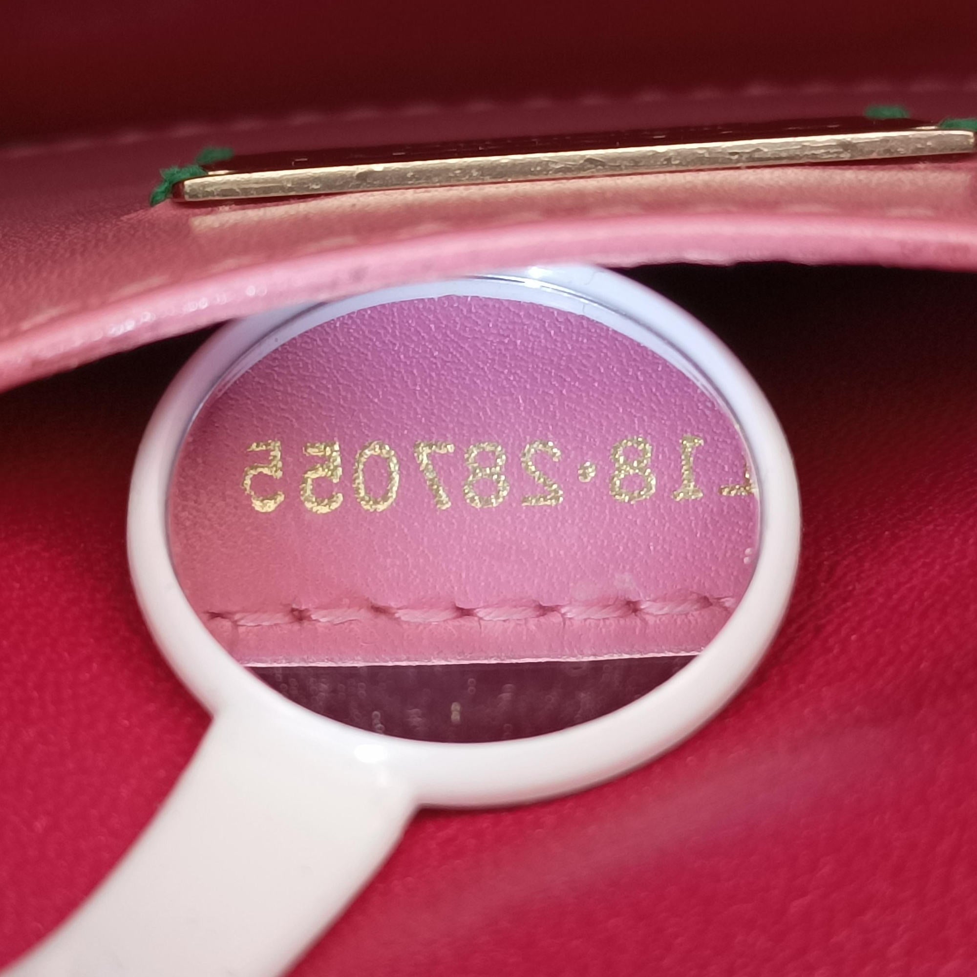 Serpenti Beige × Pink Galuchat Skin×Leather EK.L18.287055セルペンティ ベージュ × ピンク ガルーシャスキン×ザー EK.L18.287055