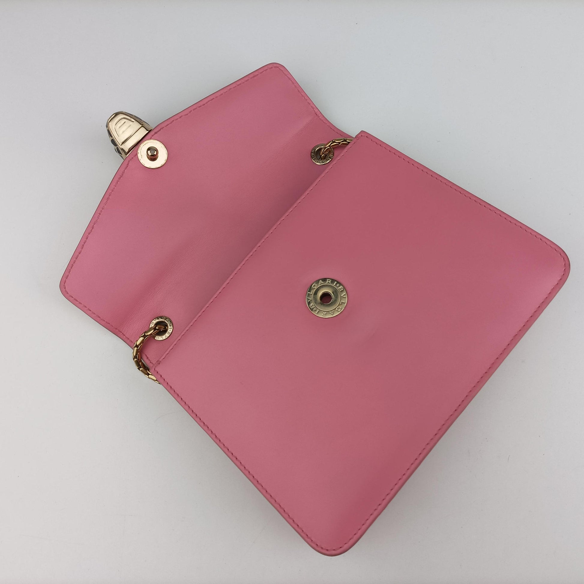 Serpenti Beige × Pink Galuchat Skin×Leather EK.L18.287055セルペンティ ベージュ × ピンク ガルーシャスキン×ザー EK.L18.287055