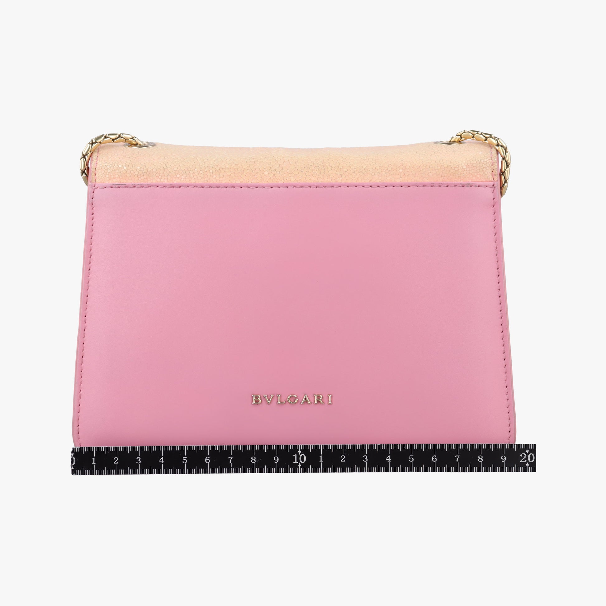 Serpenti Beige × Pink Galuchat Skin×Leather EK.L18.287055セルペンティ ベージュ × ピンク ガルーシャスキン×ザー EK.L18.287055
