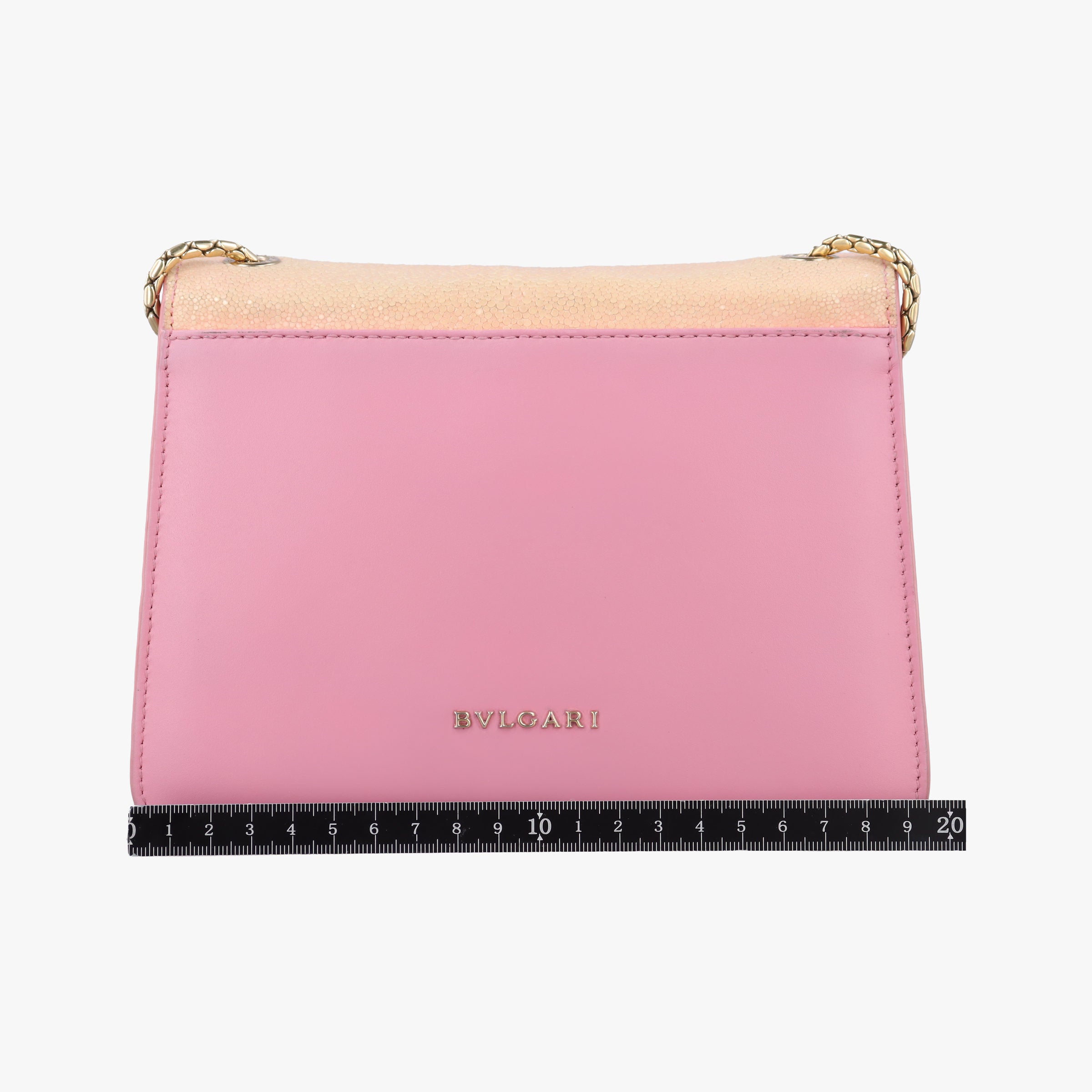 Serpenti Beige × Pink Galuchat Skin×Leather EK.L18.287055セルペンティ ベージュ × ピンク ガルーシャスキン×ザー EK.L18.287055