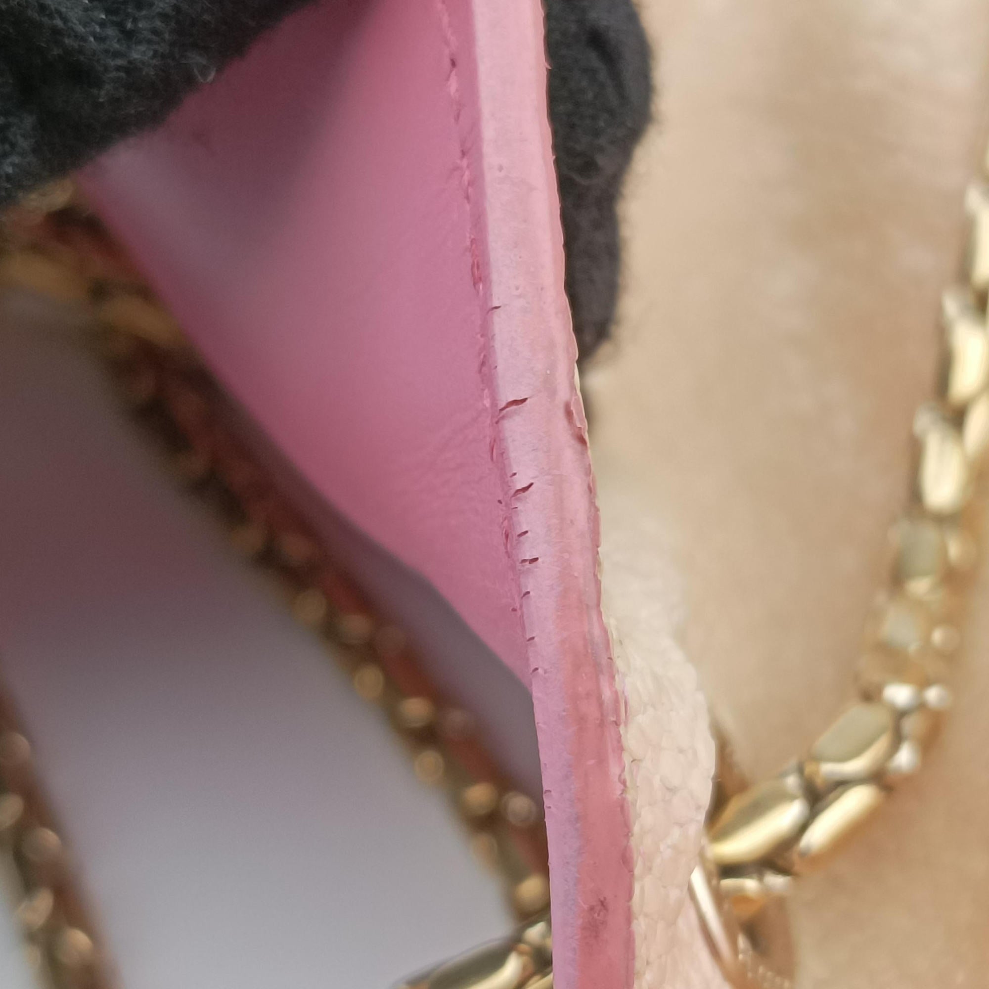 Serpenti Beige × Pink Galuchat Skin×Leather EK.L18.287055セルペンティ ベージュ × ピンク ガルーシャスキン×ザー EK.L18.287055