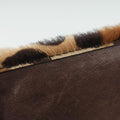 Leopard Print Brown×Multicolour ponyhair 123レオパード プリント ブラウン×マルチカラー ハラコ 123
