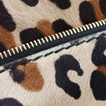 Leopard Print Brown×Multicolour ponyhair 123レオパード プリント ブラウン×マルチカラー ハラコ 123