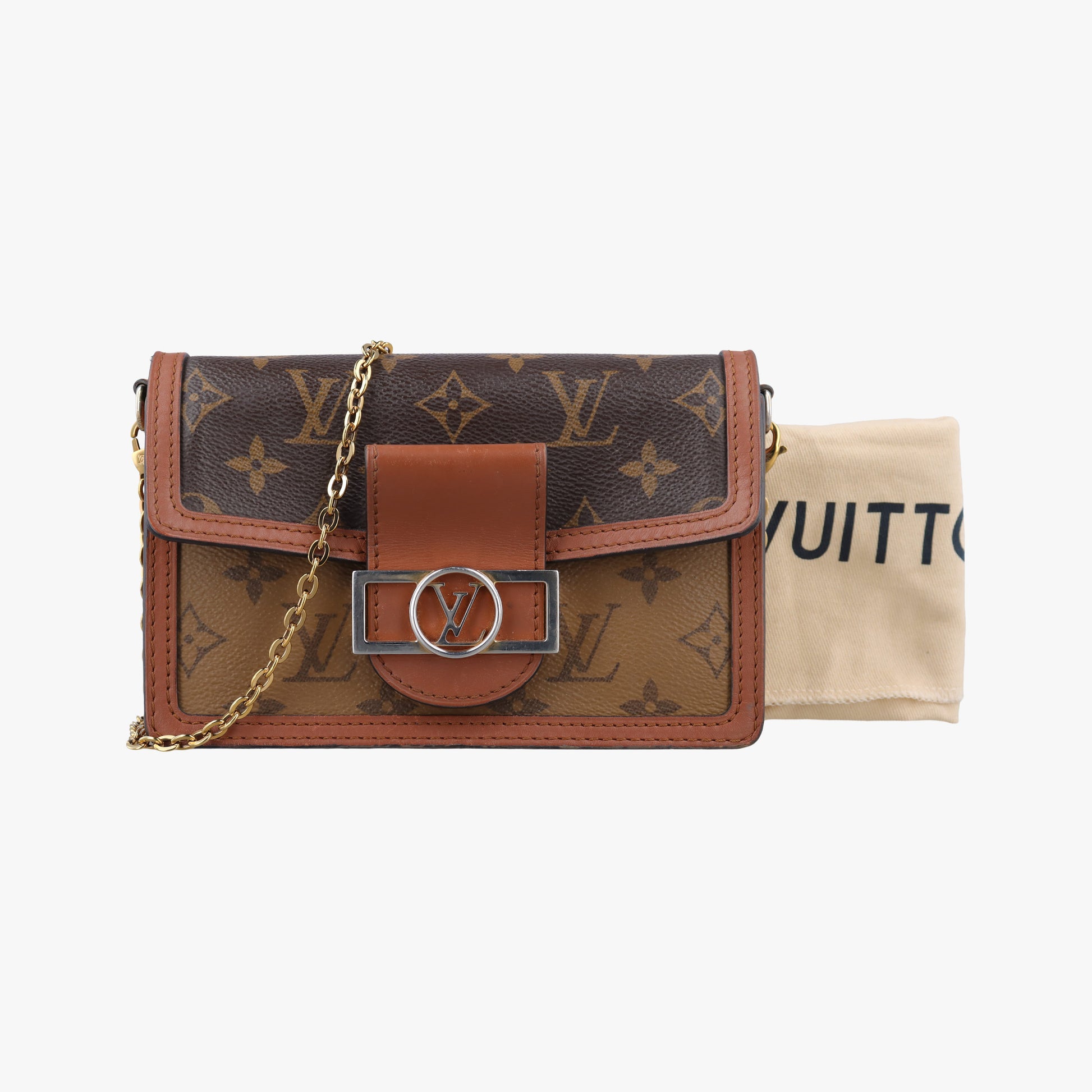 Portefeuille Dauphine Brown Monogram Reverse M68746 SP4129ポルトフォイユ ドーフィーヌ モノグラム/ブラウン モノグラム リバース M68746 SP4129