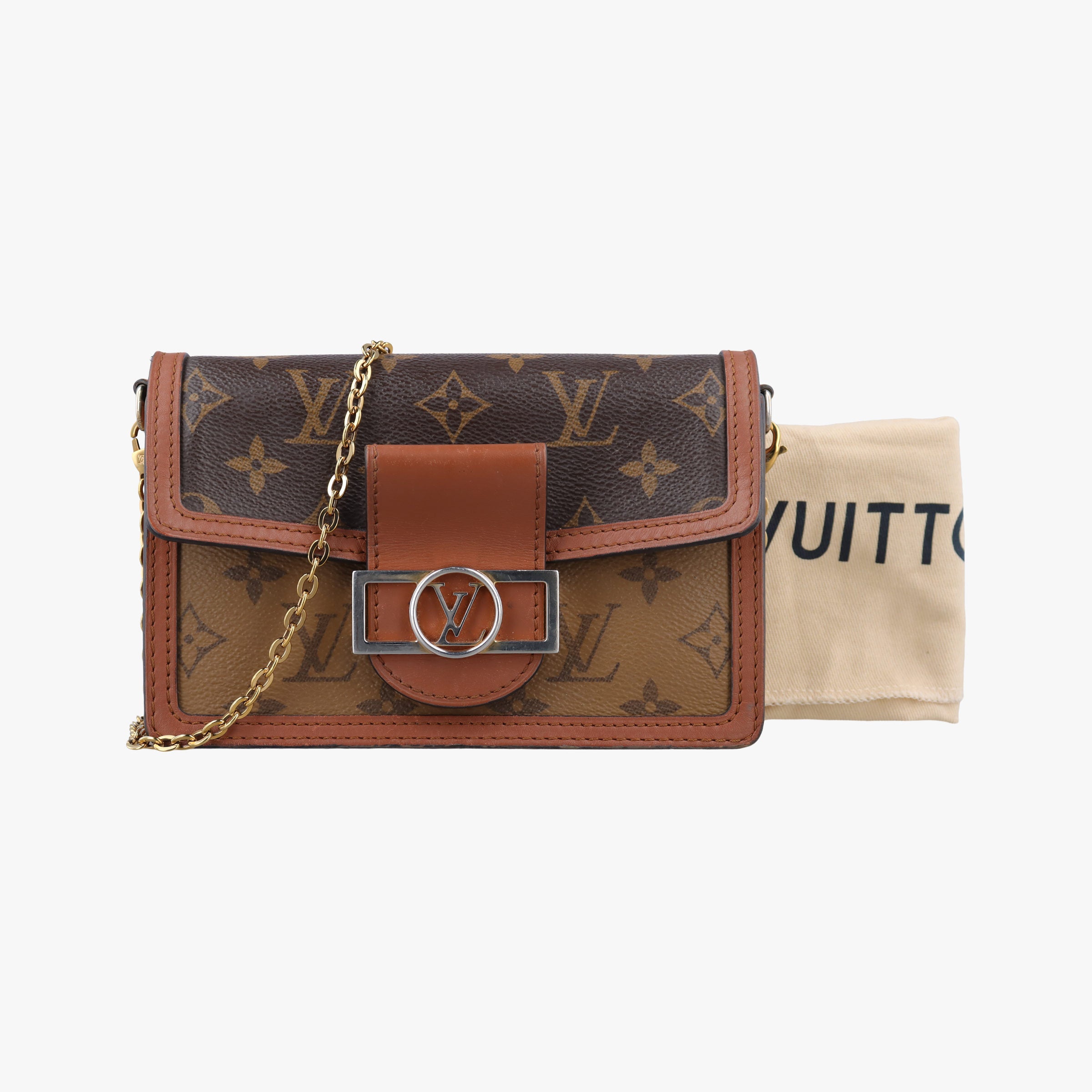Portefeuille Dauphine Brown Monogram Reverse M68746 SP4129ポルトフォイユ ドーフィーヌ モノグラム/ブラウン モノグラム リバース M68746 SP4129