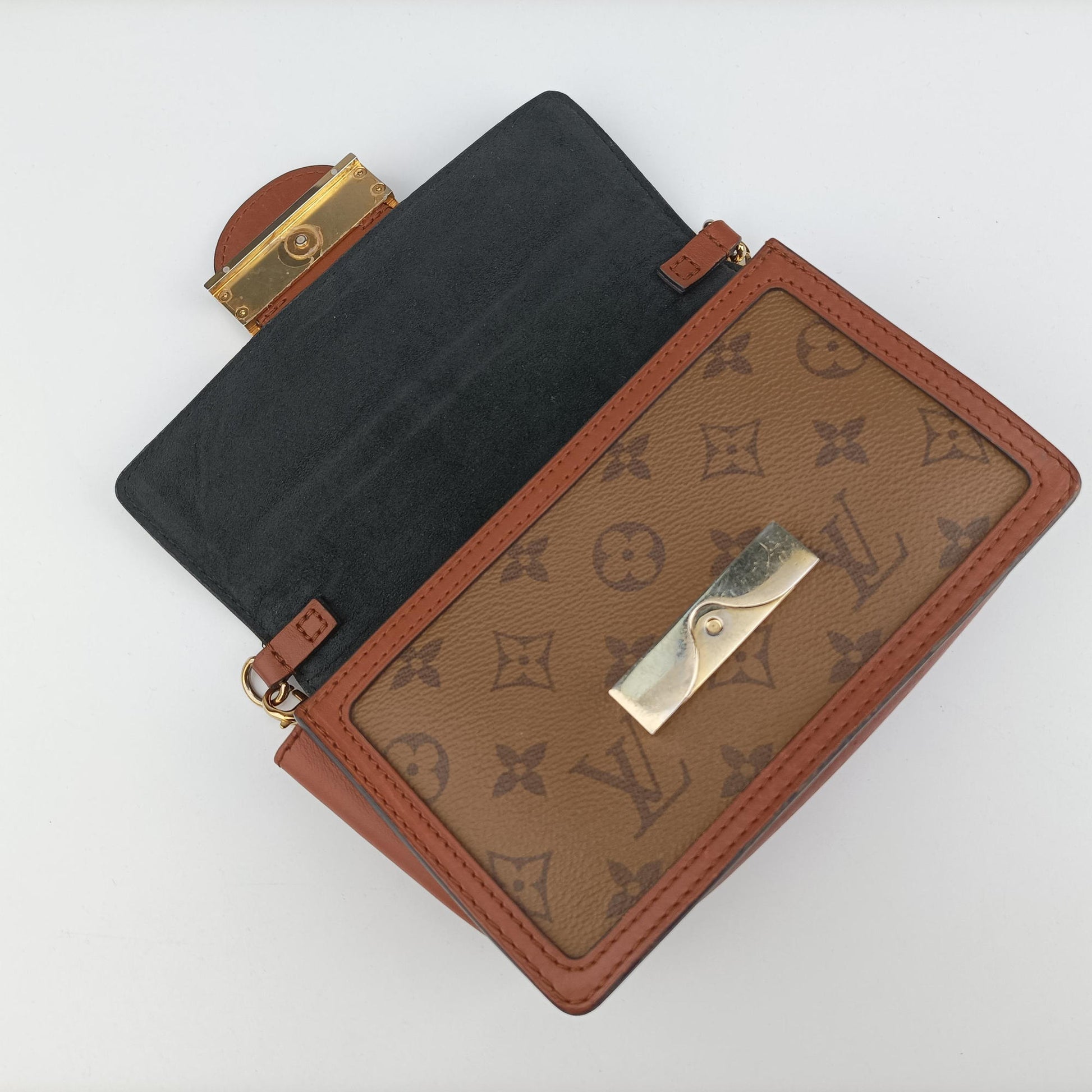 Portefeuille Dauphine Brown Monogram Reverse M68746 SP4129ポルトフォイユ ドーフィーヌ モノグラム/ブラウン モノグラム リバース M68746 SP4129