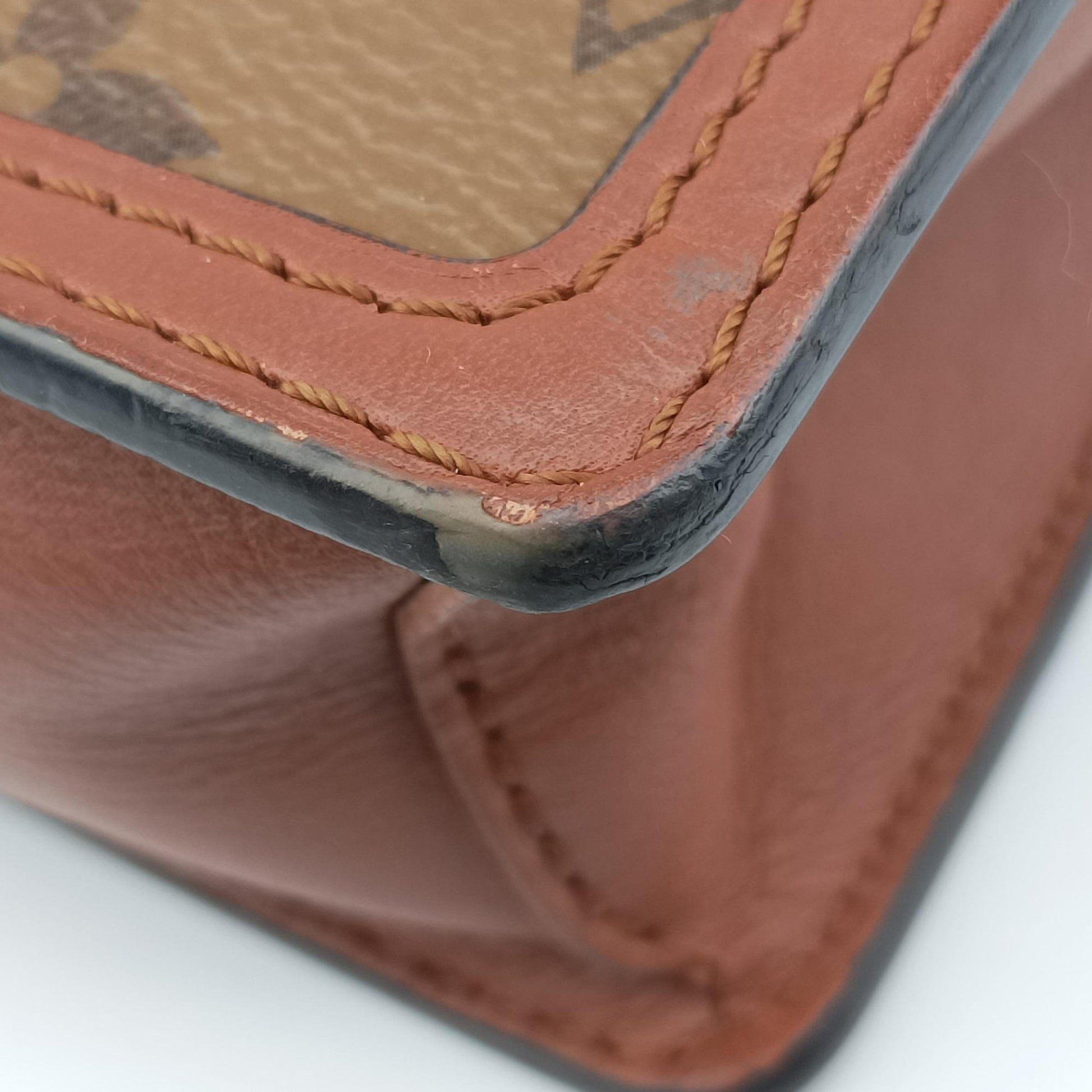 Portefeuille Dauphine Brown Monogram Reverse M68746 SP4129ポルトフォイユ ドーフィーヌ モノグラム/ブラウン モノグラム リバース M68746 SP4129