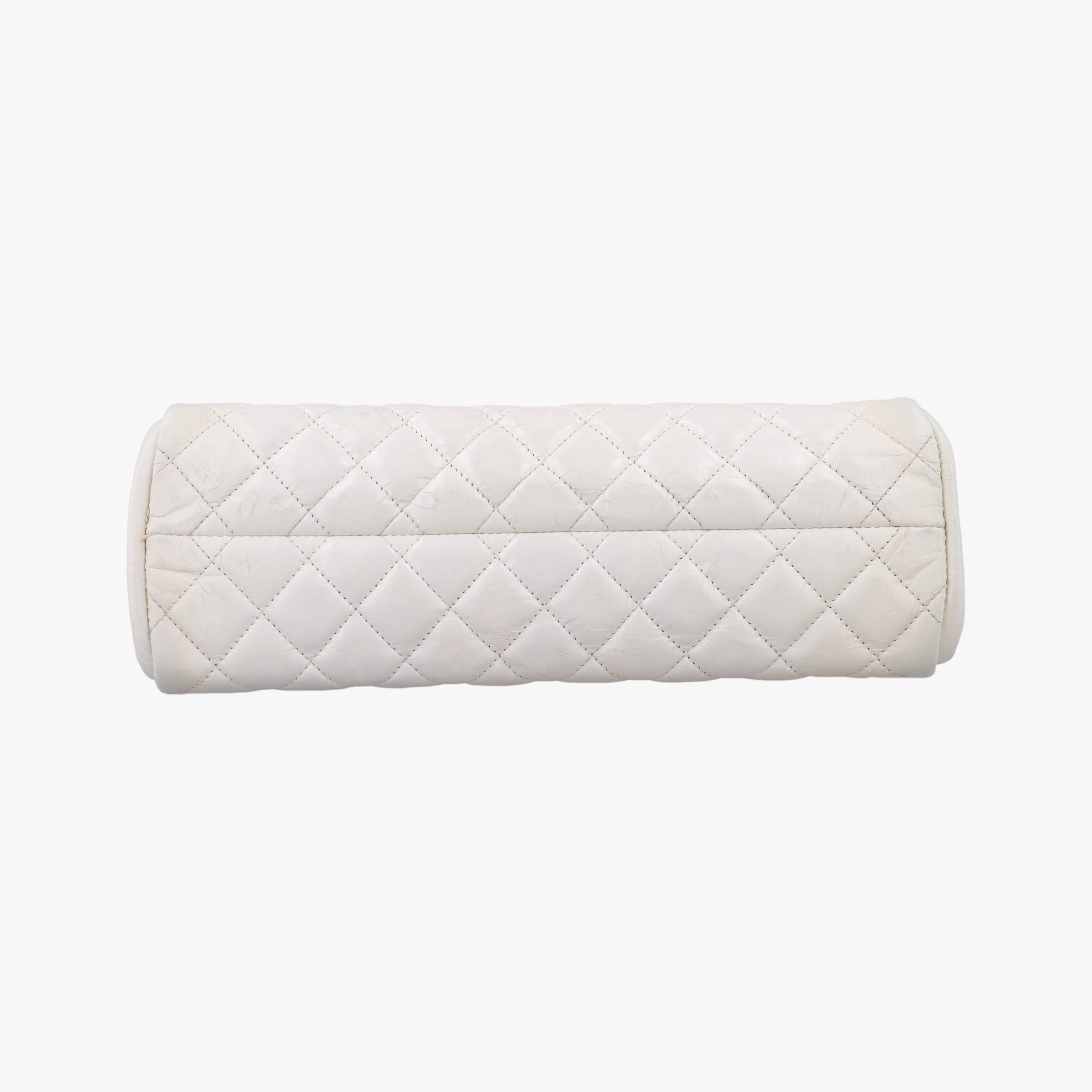 Mademoiselle Bowling White Leather A66868 15744670マドモアゼル ボーリング ホワイト レザー A66868 15744670