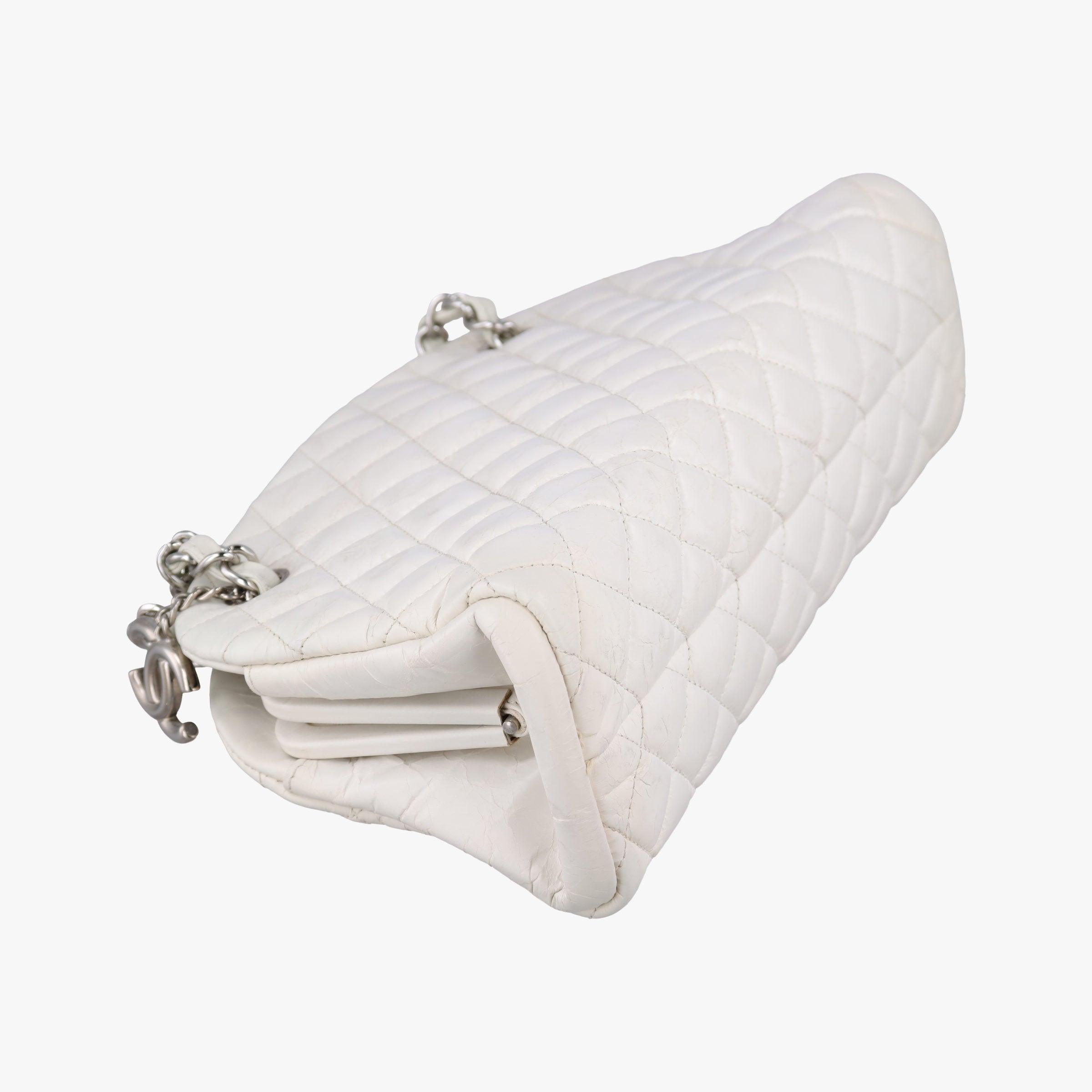 Mademoiselle Bowling White Leather A66868 15744670マドモアゼル ボーリング ホワイト レザー A66868 15744670