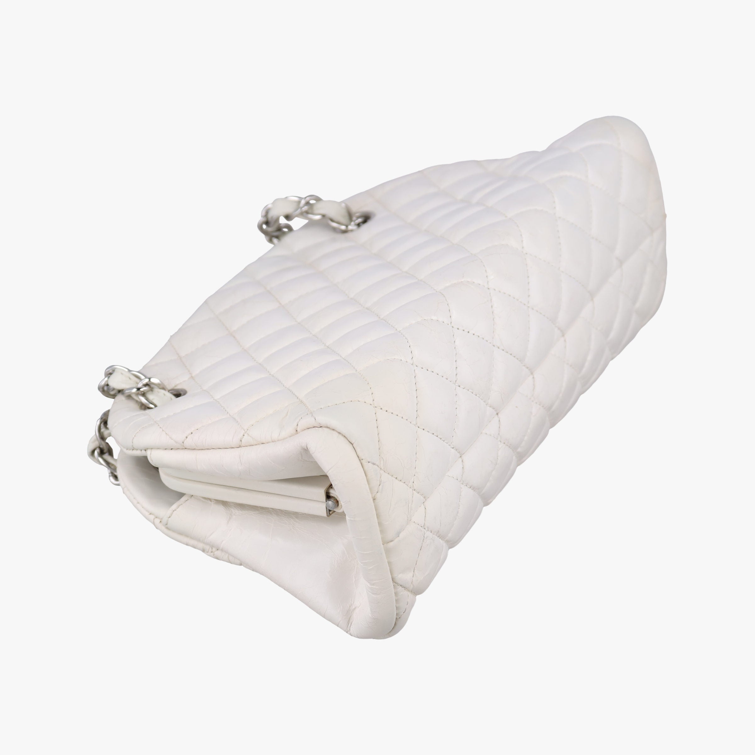 Mademoiselle Bowling White Leather A66868 15744670マドモアゼル ボーリング ホワイト レザー A66868 15744670