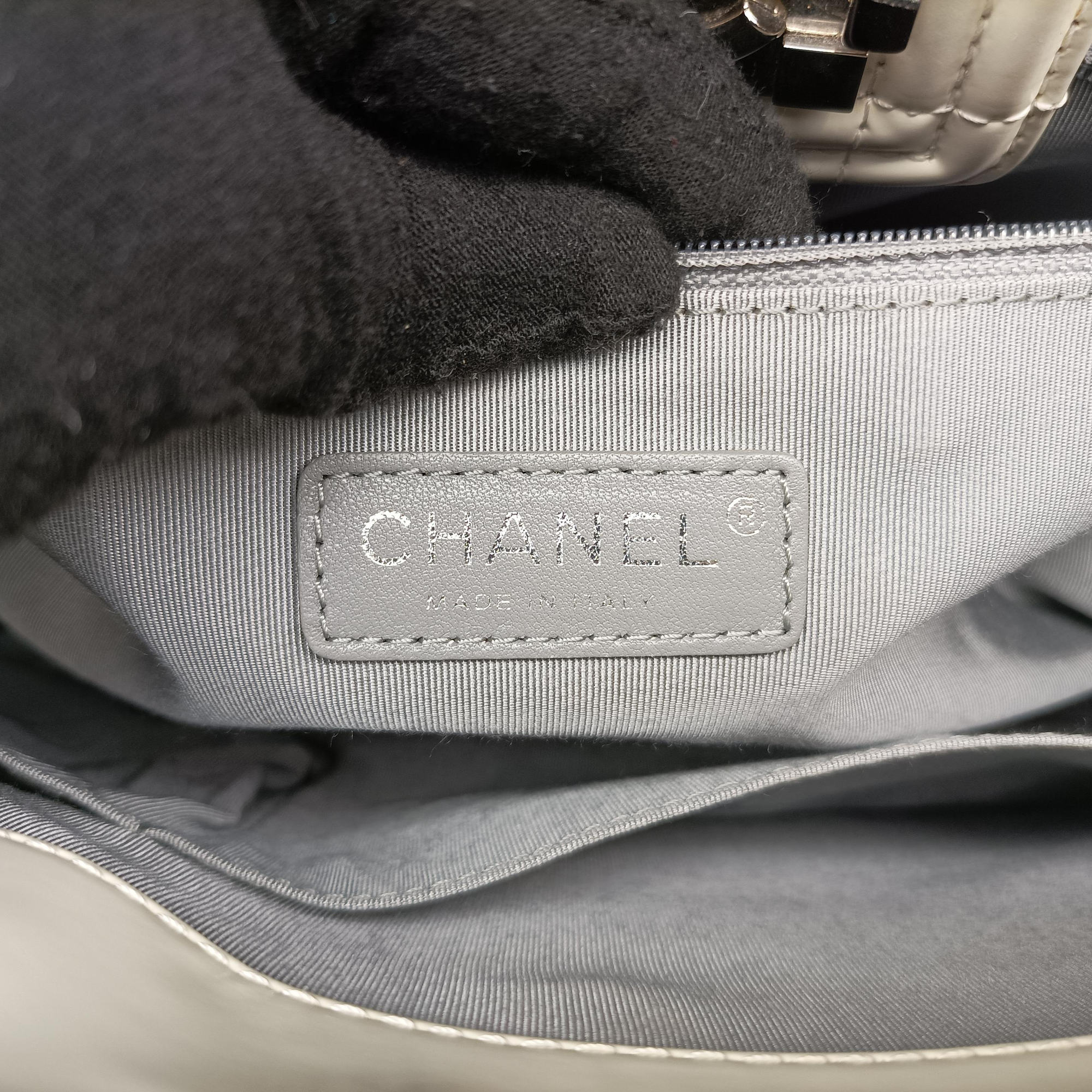 Boy Chanel White Leather A67019 16157345ボーイシャネル ホワイト レザー A67019 16157345