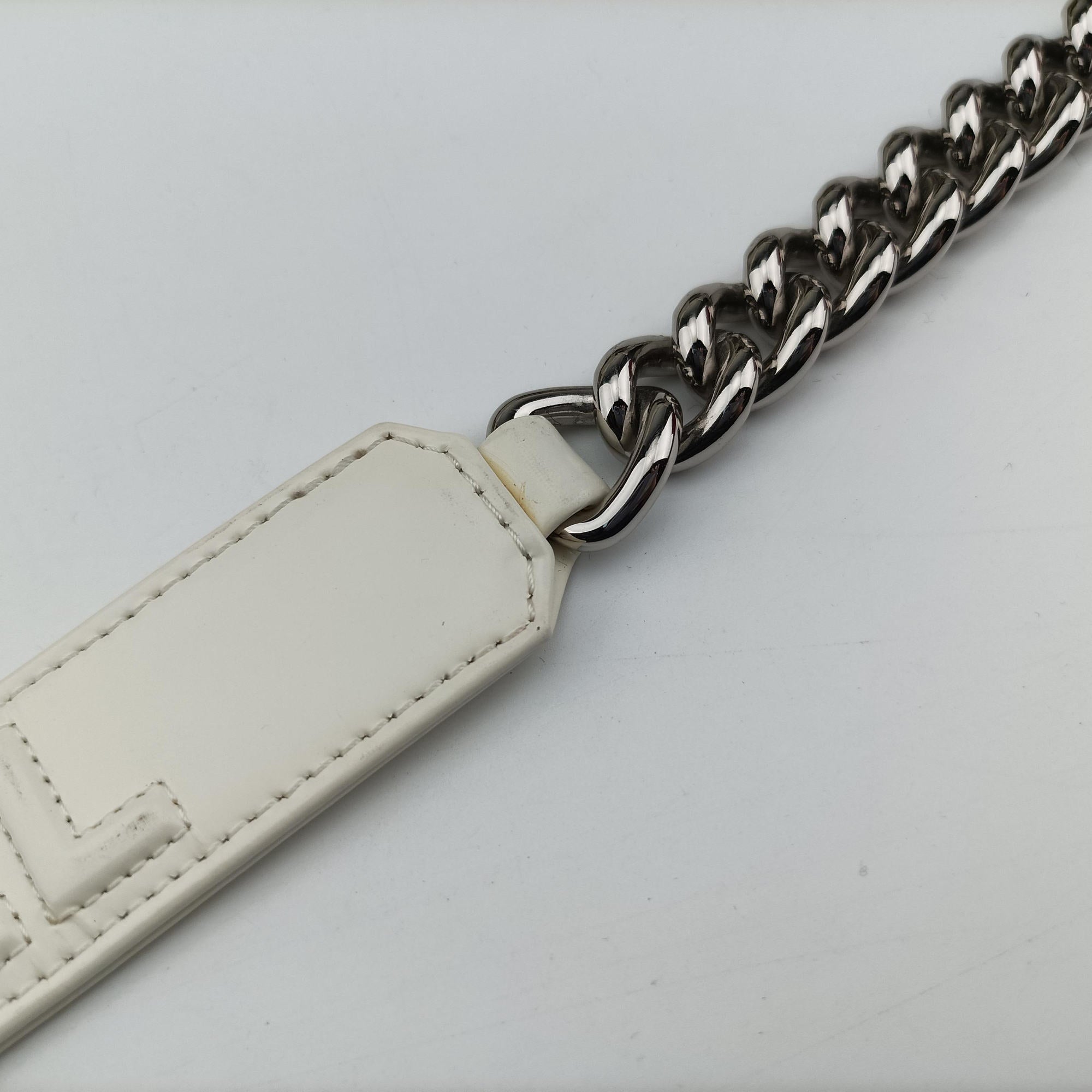 Boy Chanel White Leather A67019 16157345ボーイシャネル ホワイト レザー A67019 16157345