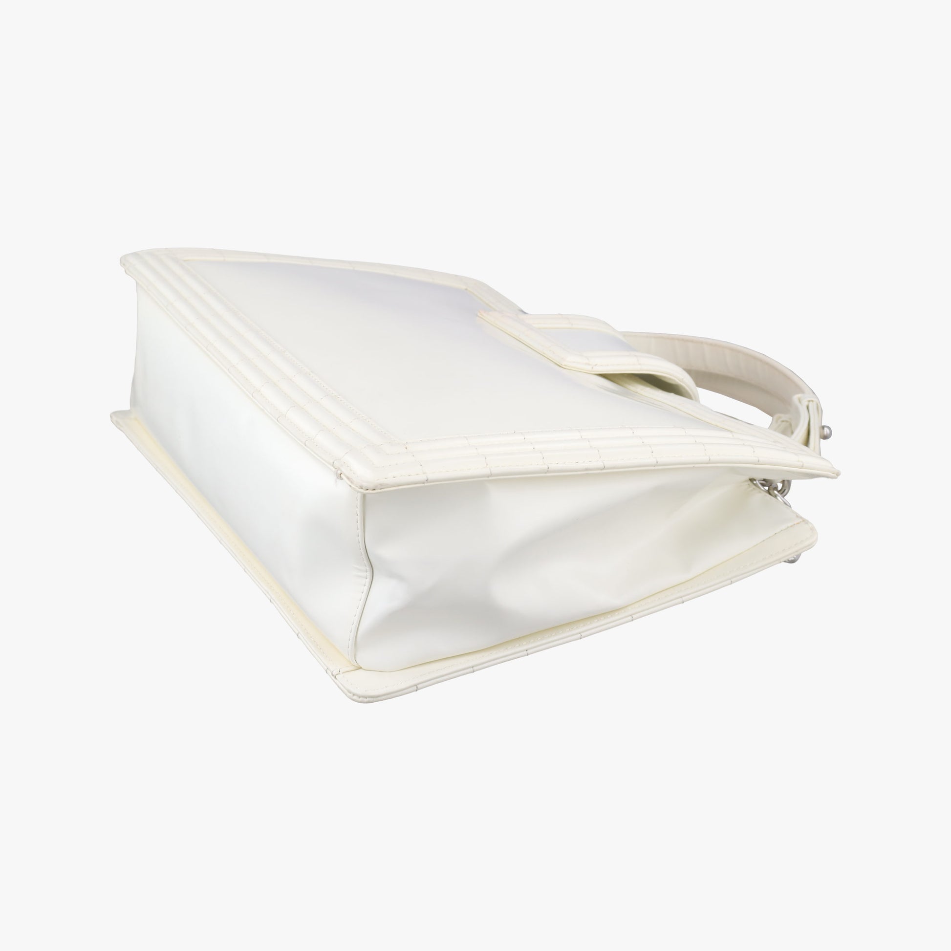 Boy Chanel White Leather A67019 16157345ボーイシャネル ホワイト レザー A67019 16157345