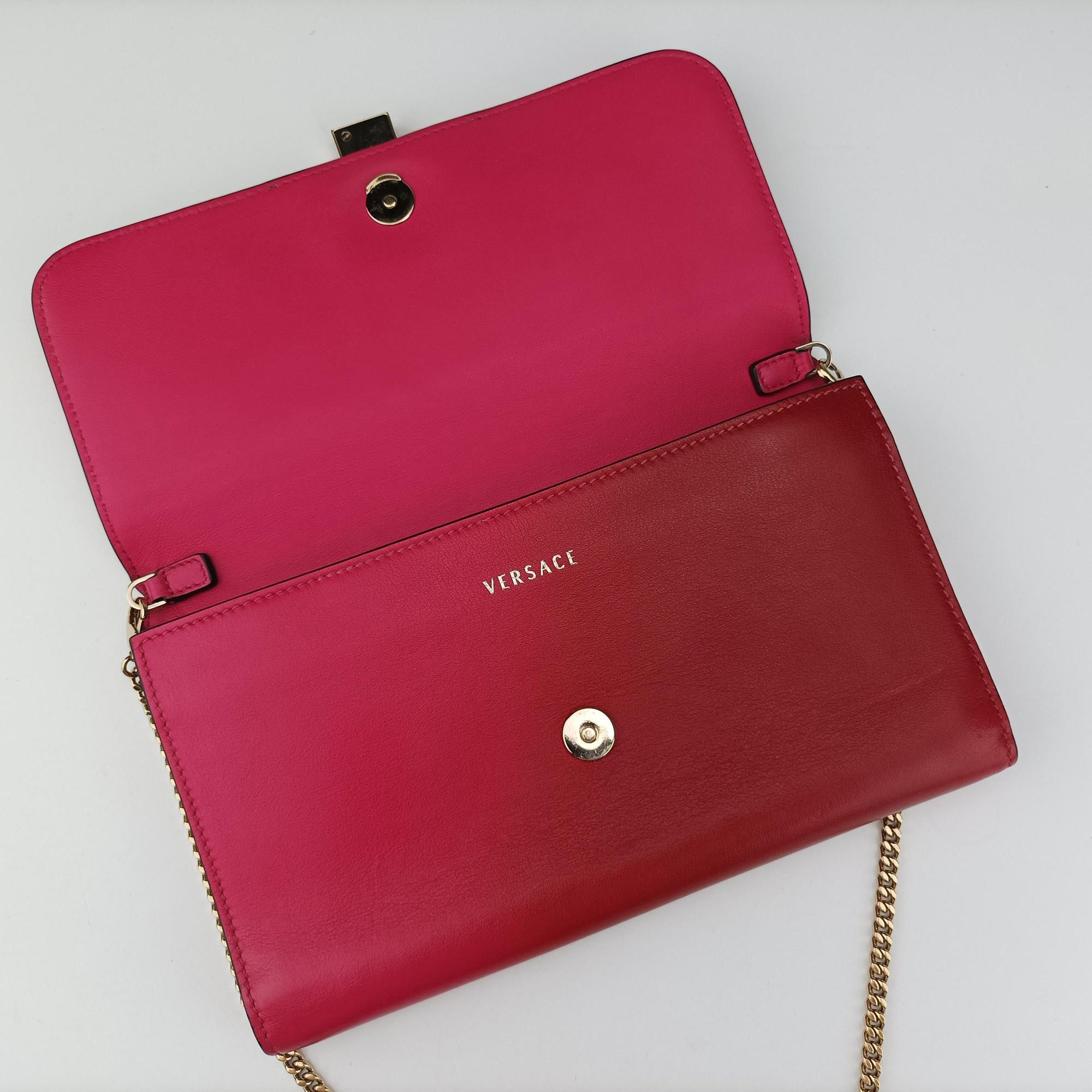 DV One Medusa  Red Leather CLG416523235145DV Oneメドゥーサ レッド レザー CLG416523235145