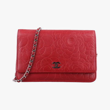 camellia Red lambskin A47421 15120760カメリア レッド ラムスキン A47421 15120760