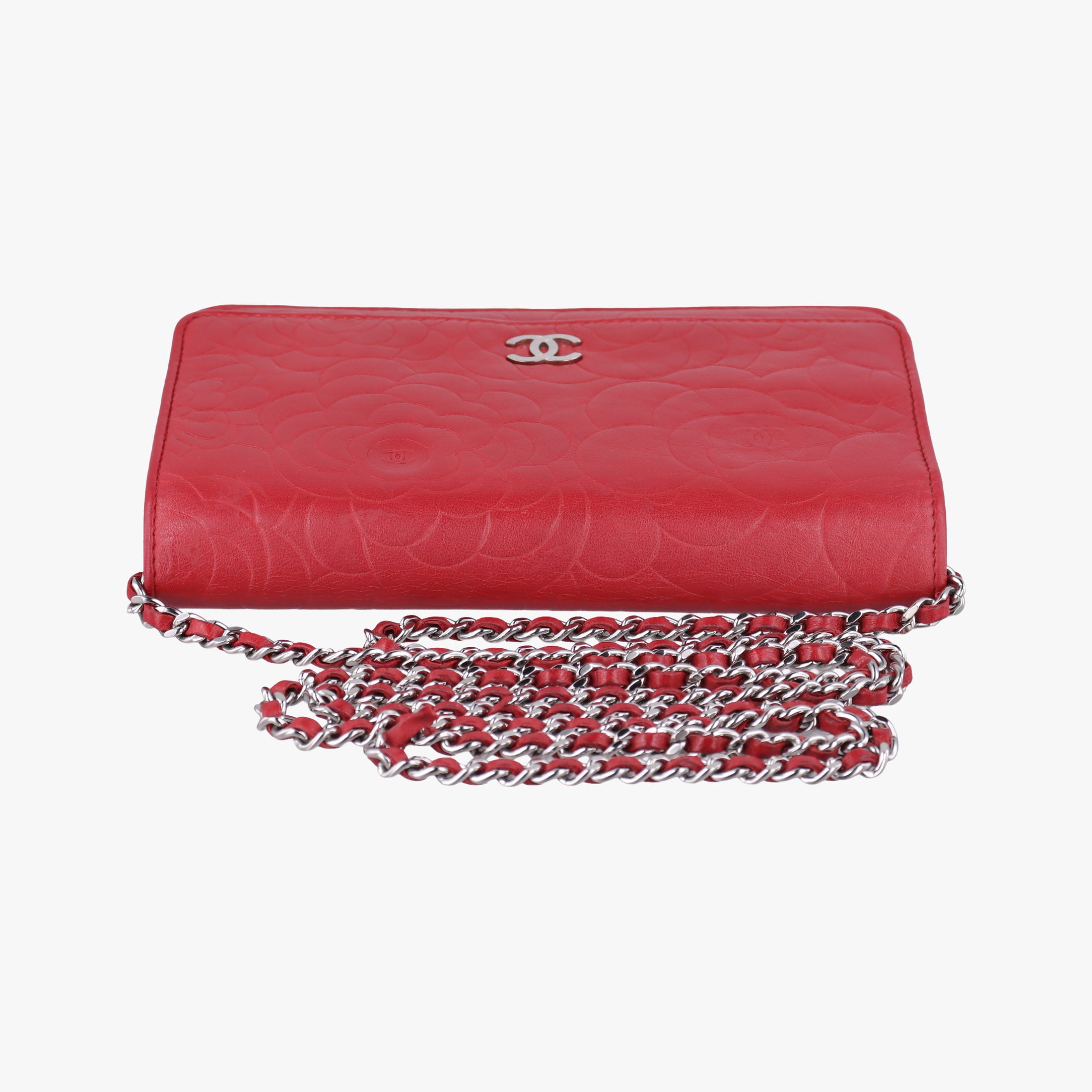 camellia Red lambskin A47421 15120760カメリア レッド ラムスキン A47421 15120760