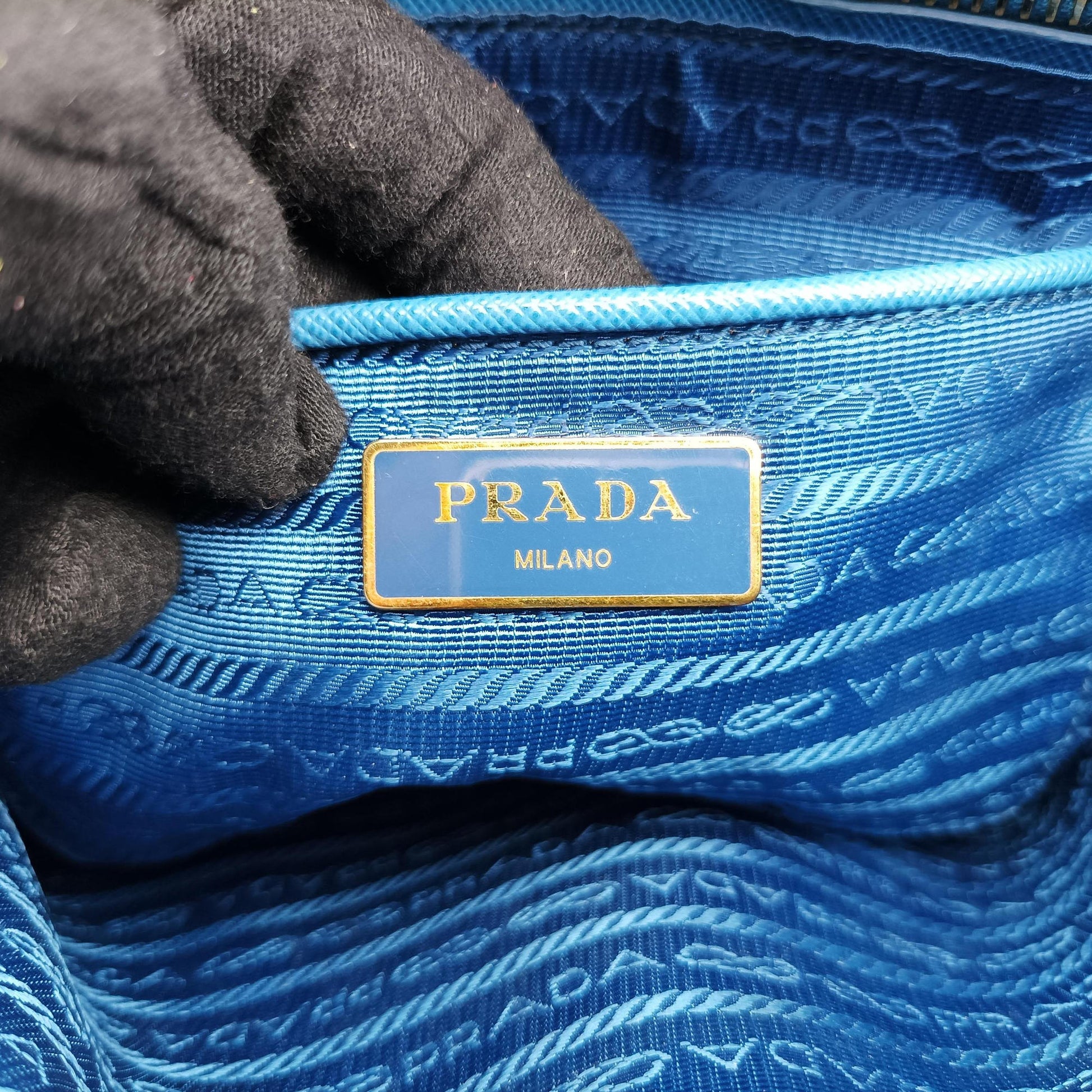 Promenade Blue SAFFIANO Leather BN2538 14 IVプロムナード ブルー サフィアーノレザー BN2538 14 IV