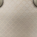 Bright Diamante White PVC coated canvas×Leather 285445 B011627009ブライトディアマンテ ホワイト PVCコーティングキャンバス×レザー 285445 B011627009