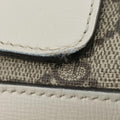 Horsebit 1955 beige×white PVC coated canvas×Leather 645454 G035414152ホースビット 1955 ベージュ×ホワイト PVCコーティングキャンバス×レザー 645454 G035414152