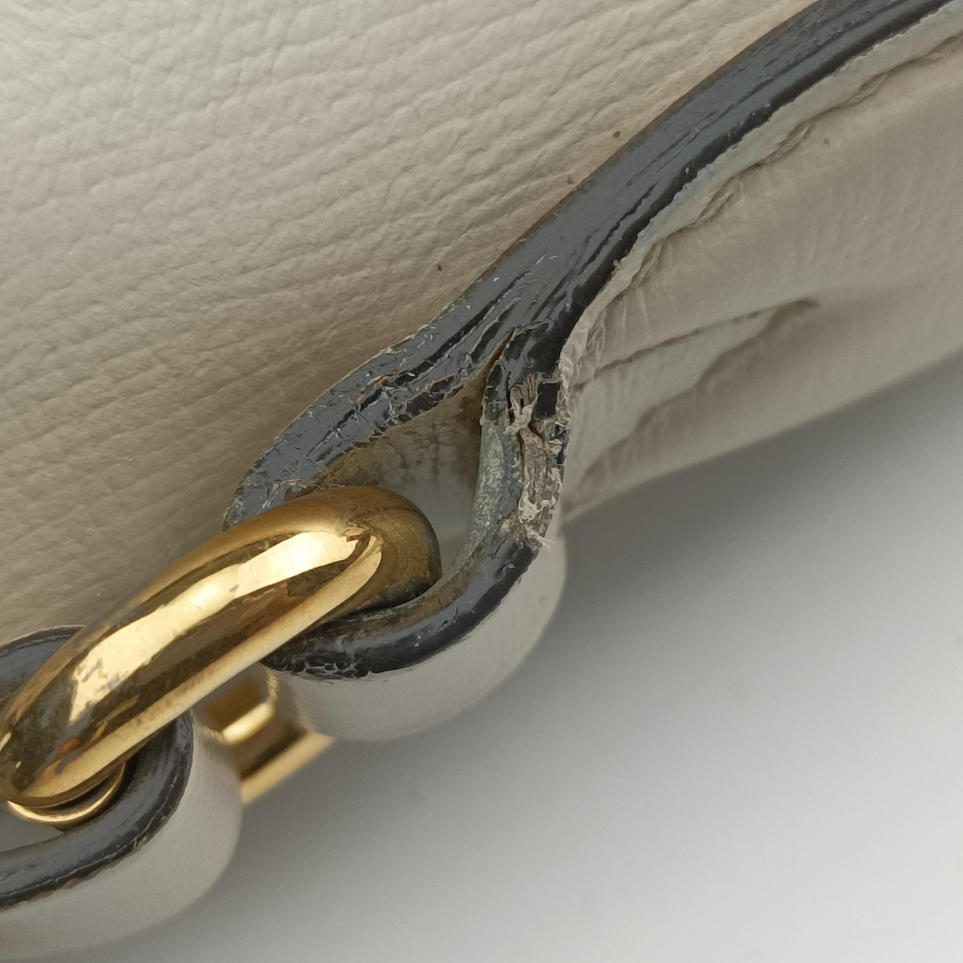 Horsebit 1955 beige×white PVC coated canvas×Leather 645454 G035414152ホースビット 1955 ベージュ×ホワイト PVCコーティングキャンバス×レザー 645454 G035414152