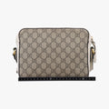 Horsebit 1955 beige×white PVC coated canvas×Leather 645454 G035414152ホースビット 1955 ベージュ×ホワイト PVCコーティングキャンバス×レザー 645454 G035414152